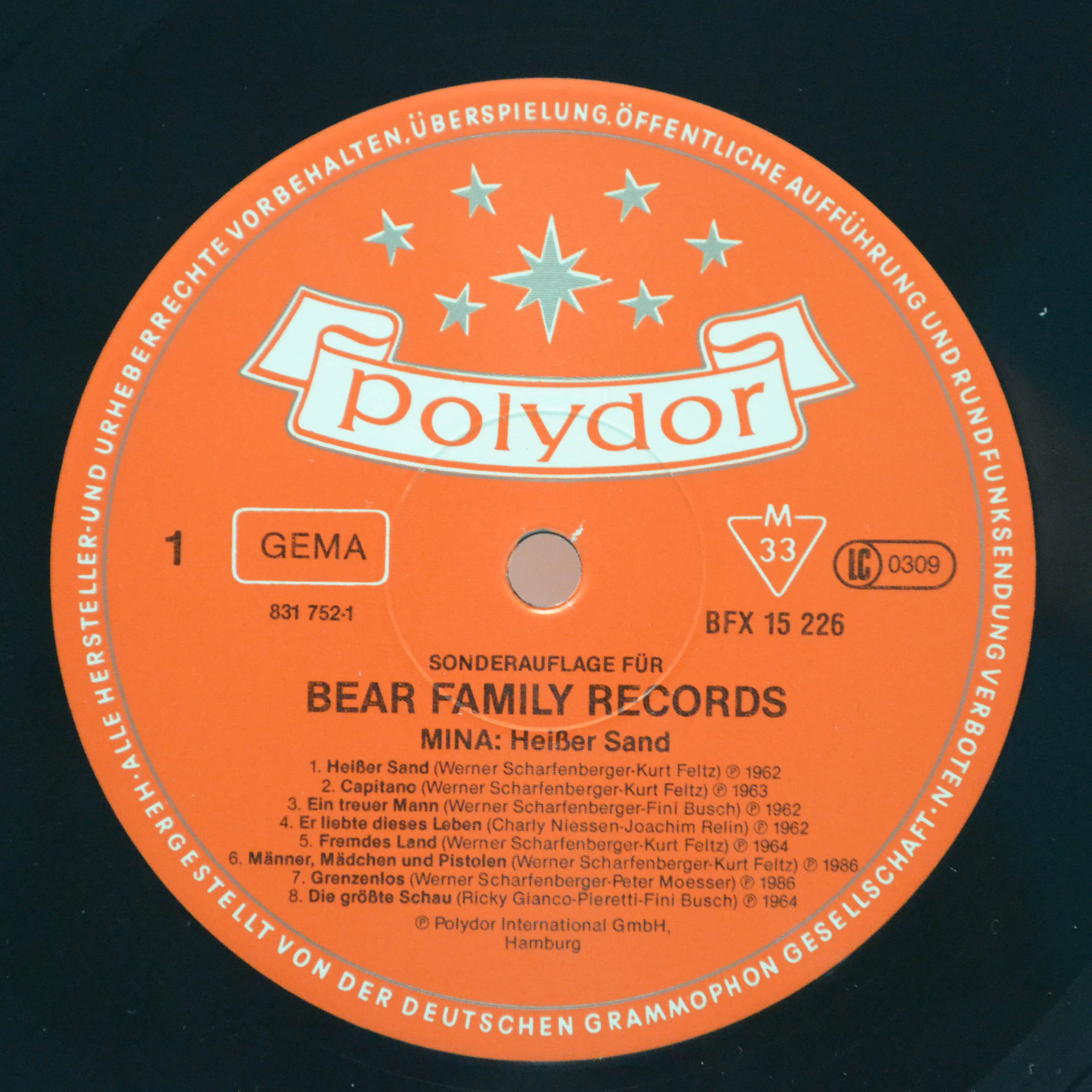 Mina — Heisser Sand, 1987