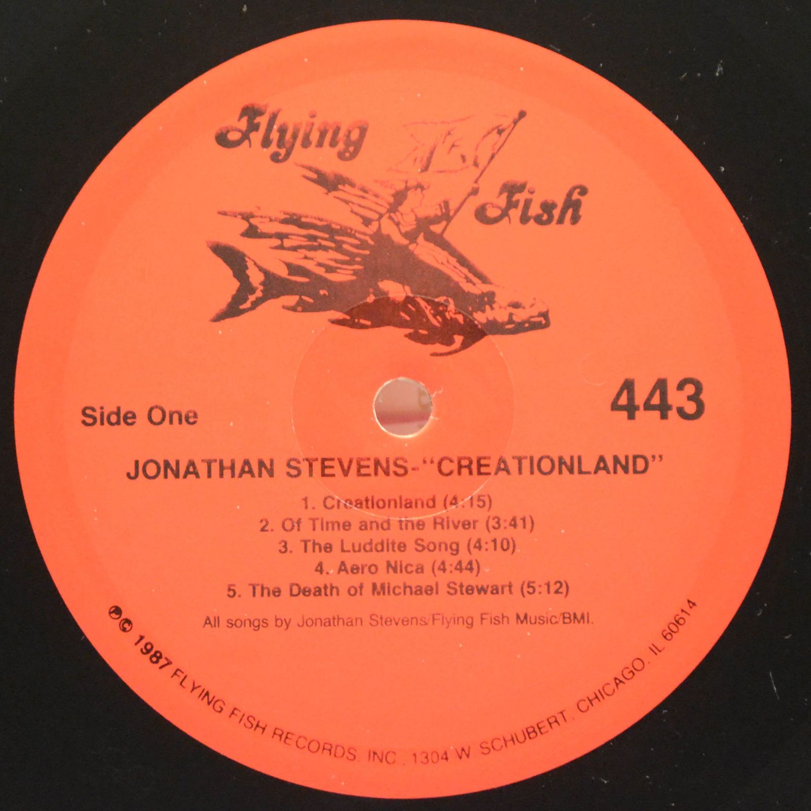 Jonathan Stevens — Creationland, 1987