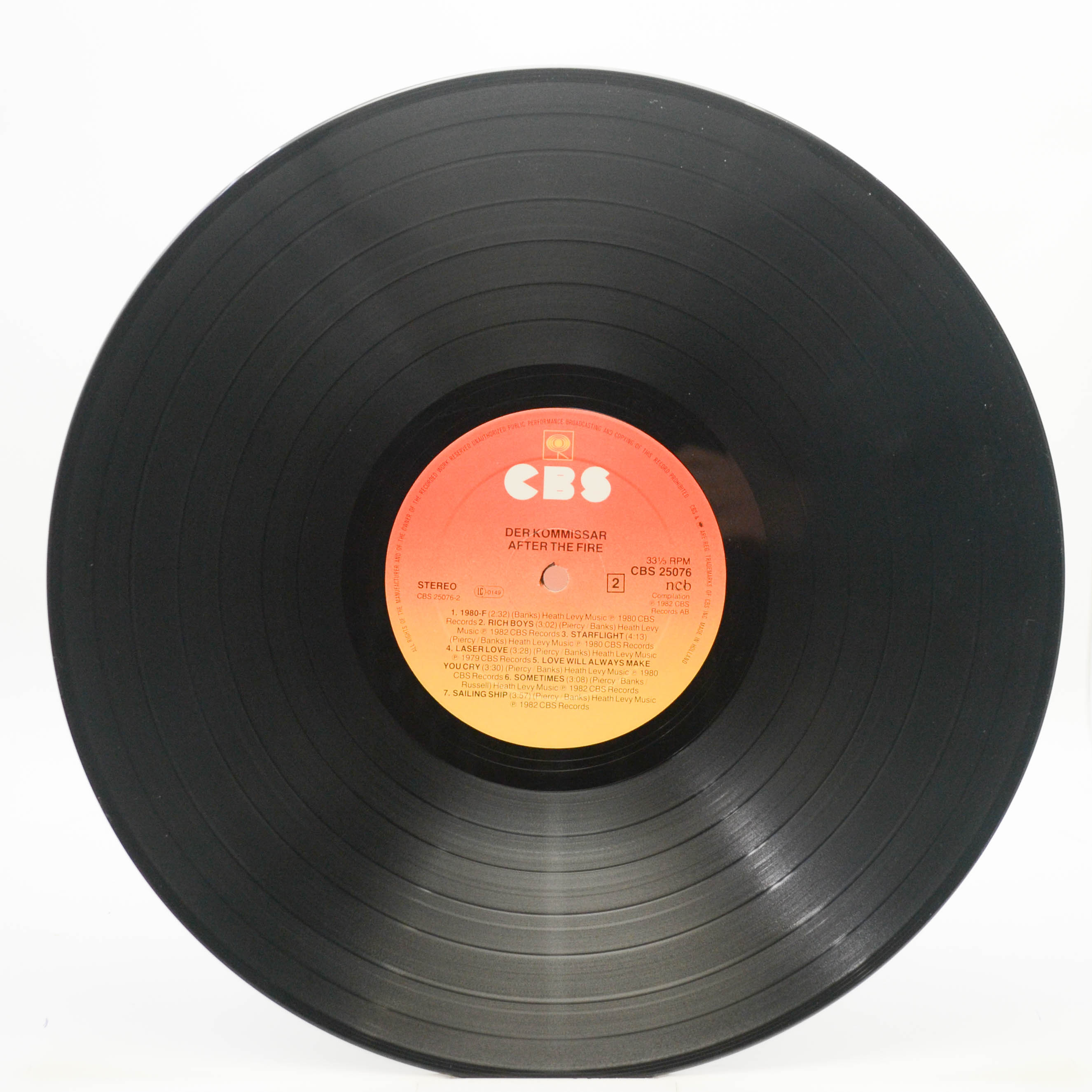 After The Fire — Der Kommissar, 1982