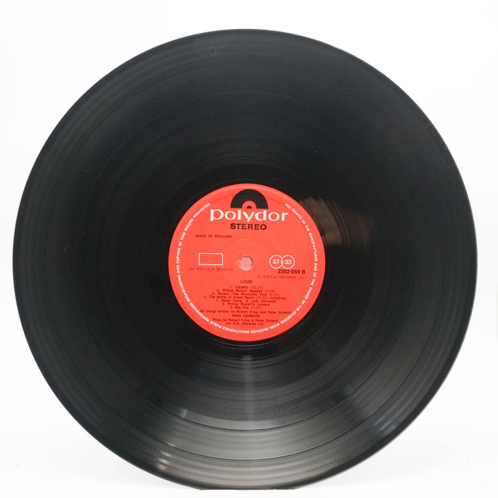 King Crimson — Lizard (UK), 1970