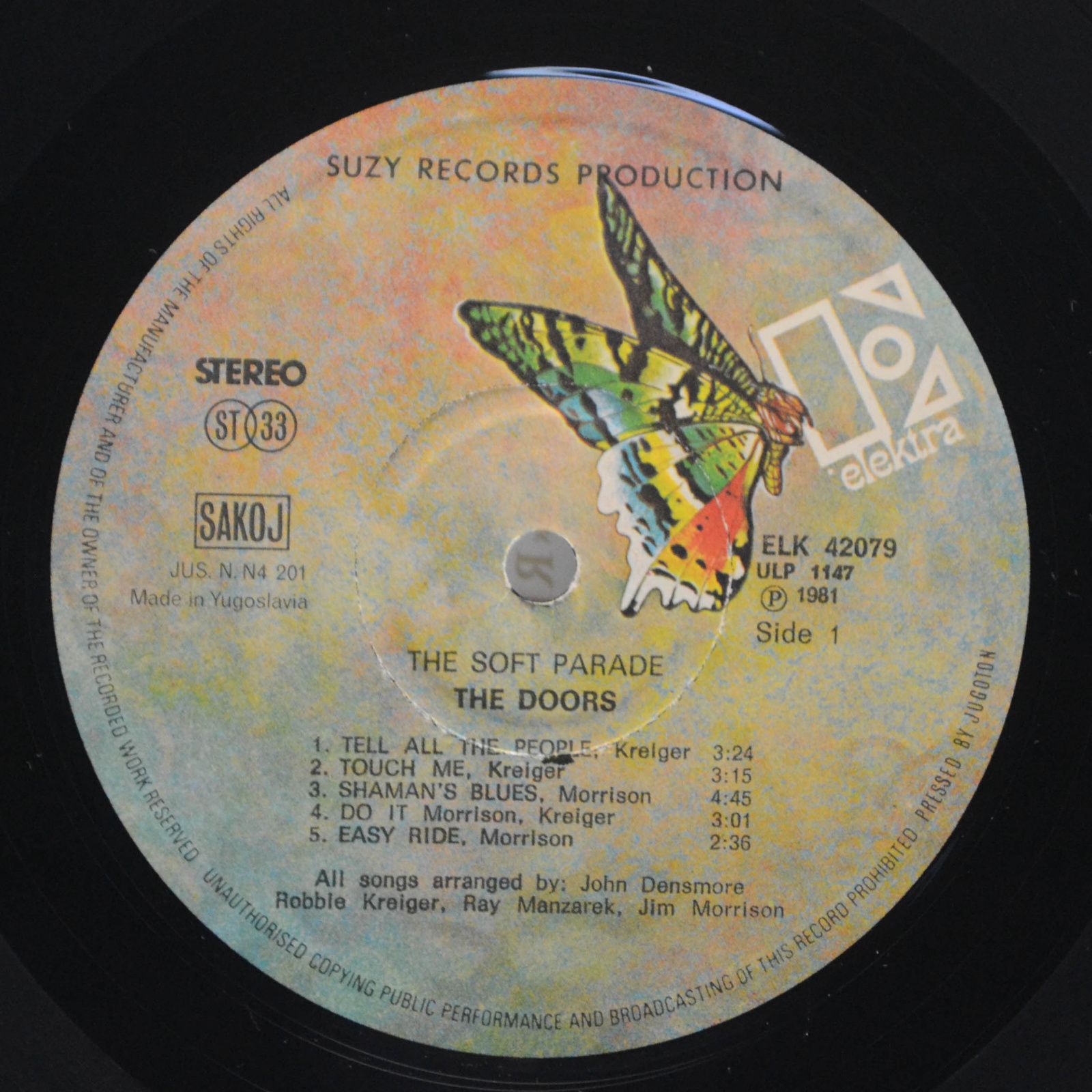 Doors — The Soft Parade, 1969