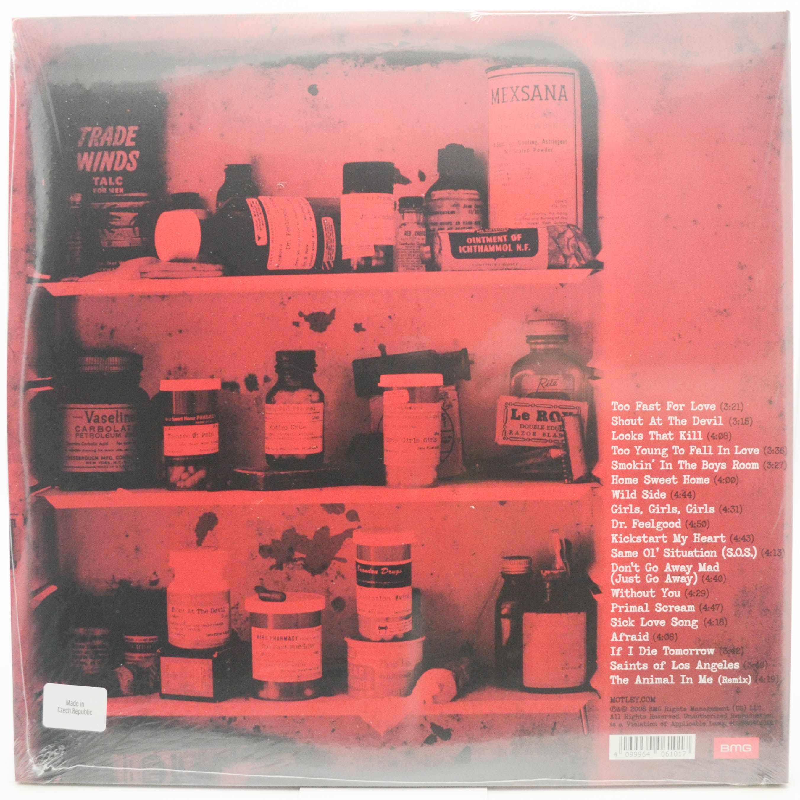 Mötley Crüe — Greatest Hits (2LP), 2009