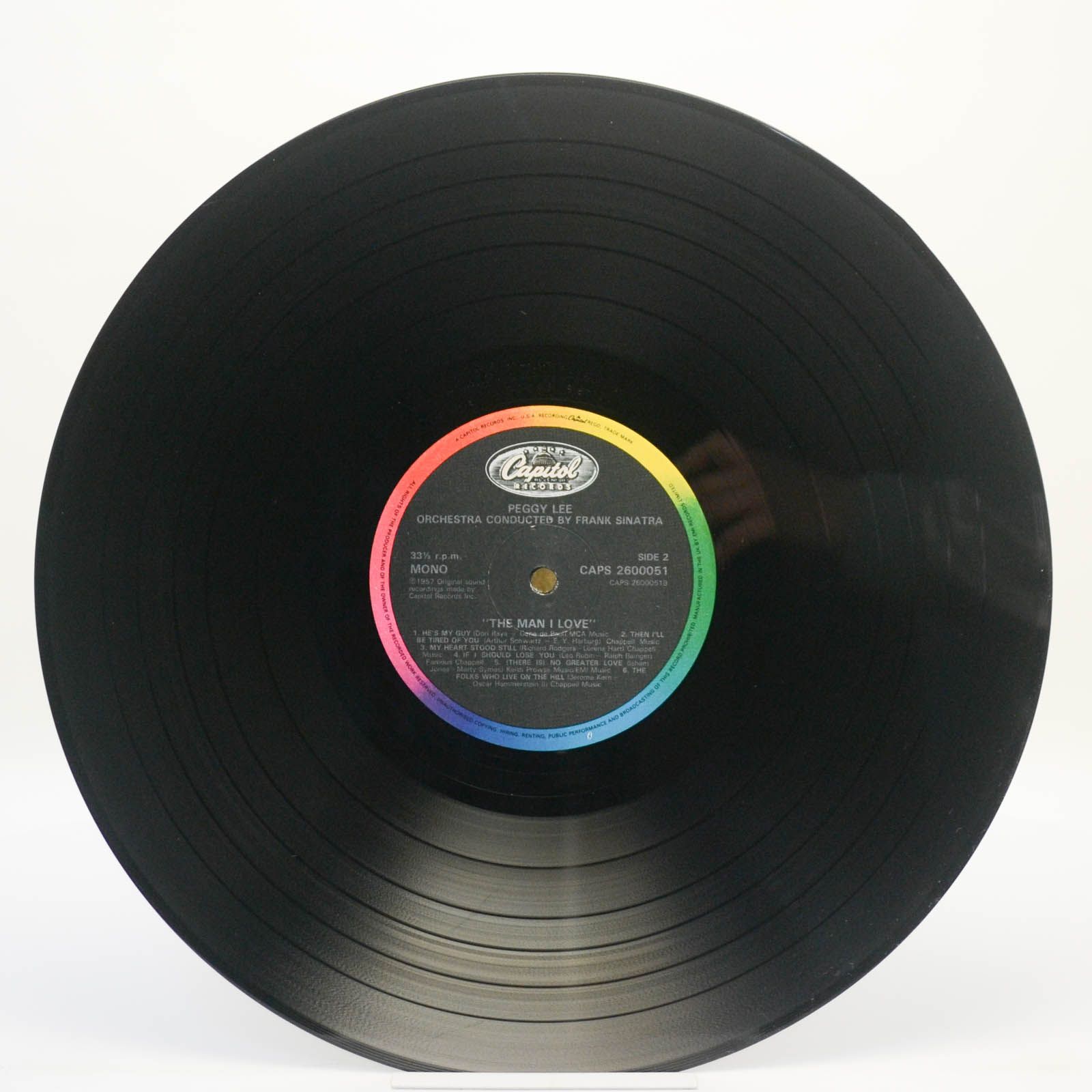 Peggy Lee — The Man I Love (UK), 1984