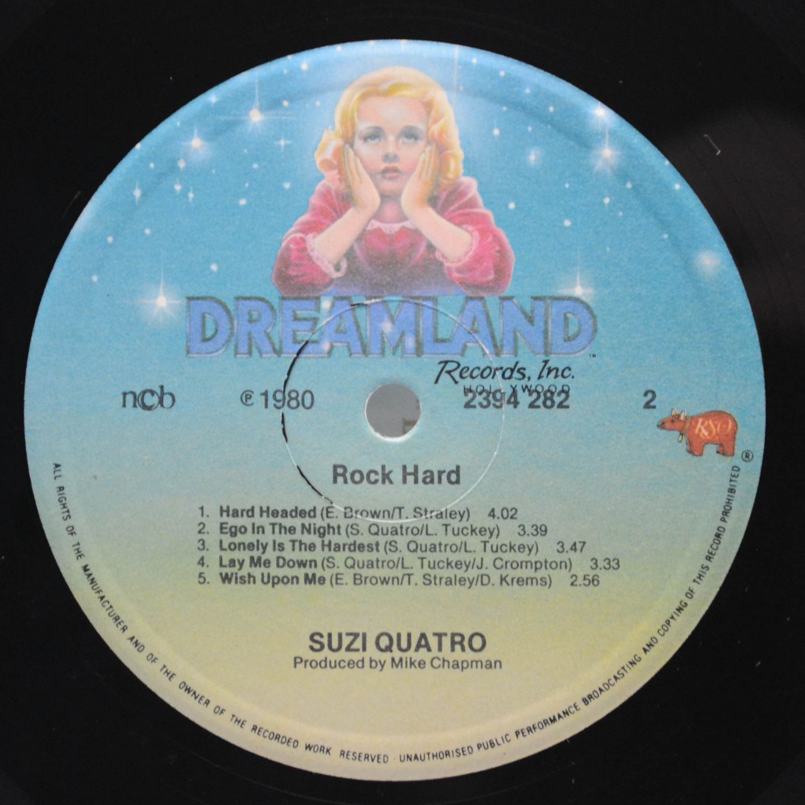 Suzi Quatro — Rock Hard, 1980