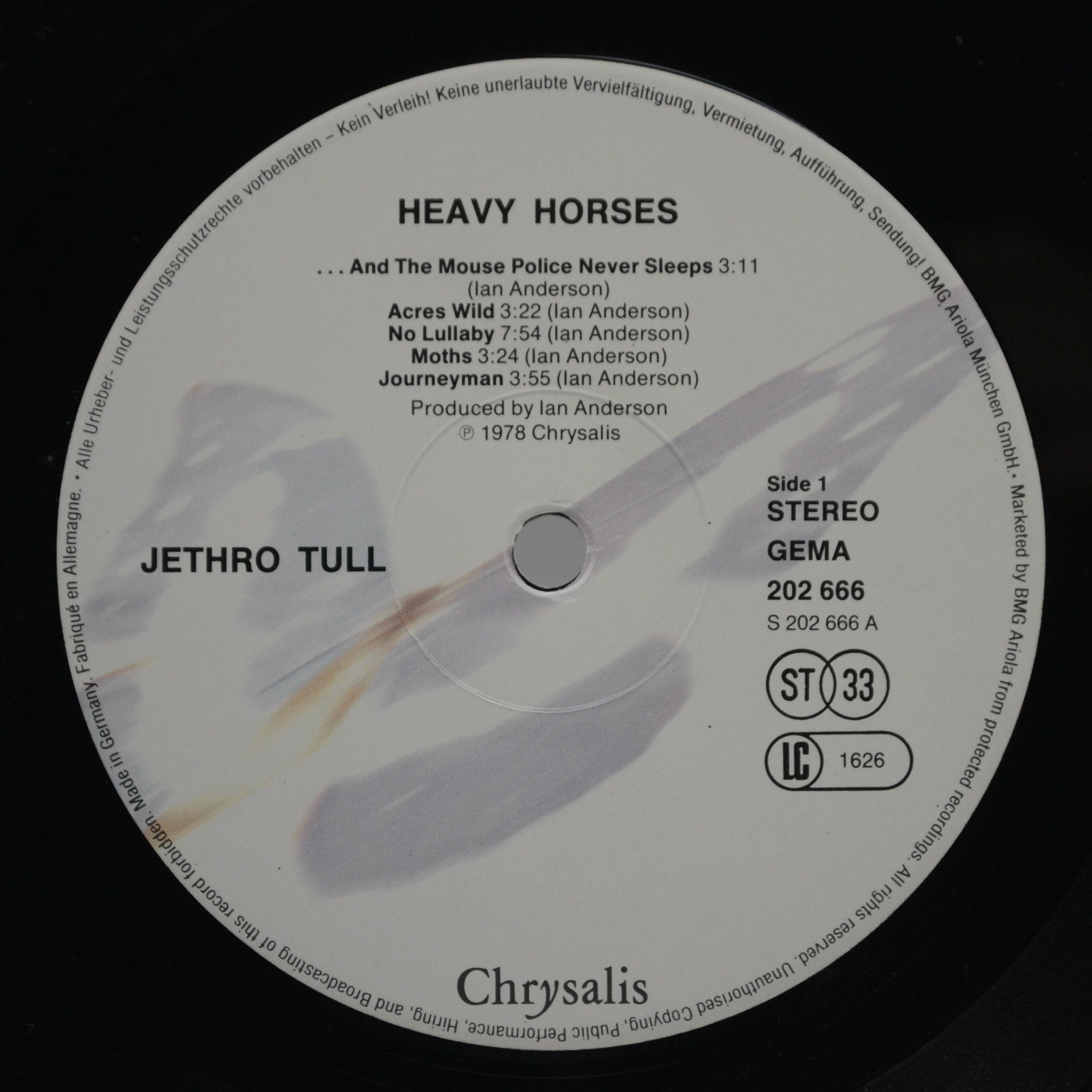 Jethro Tull — Heavy Horses, 1978