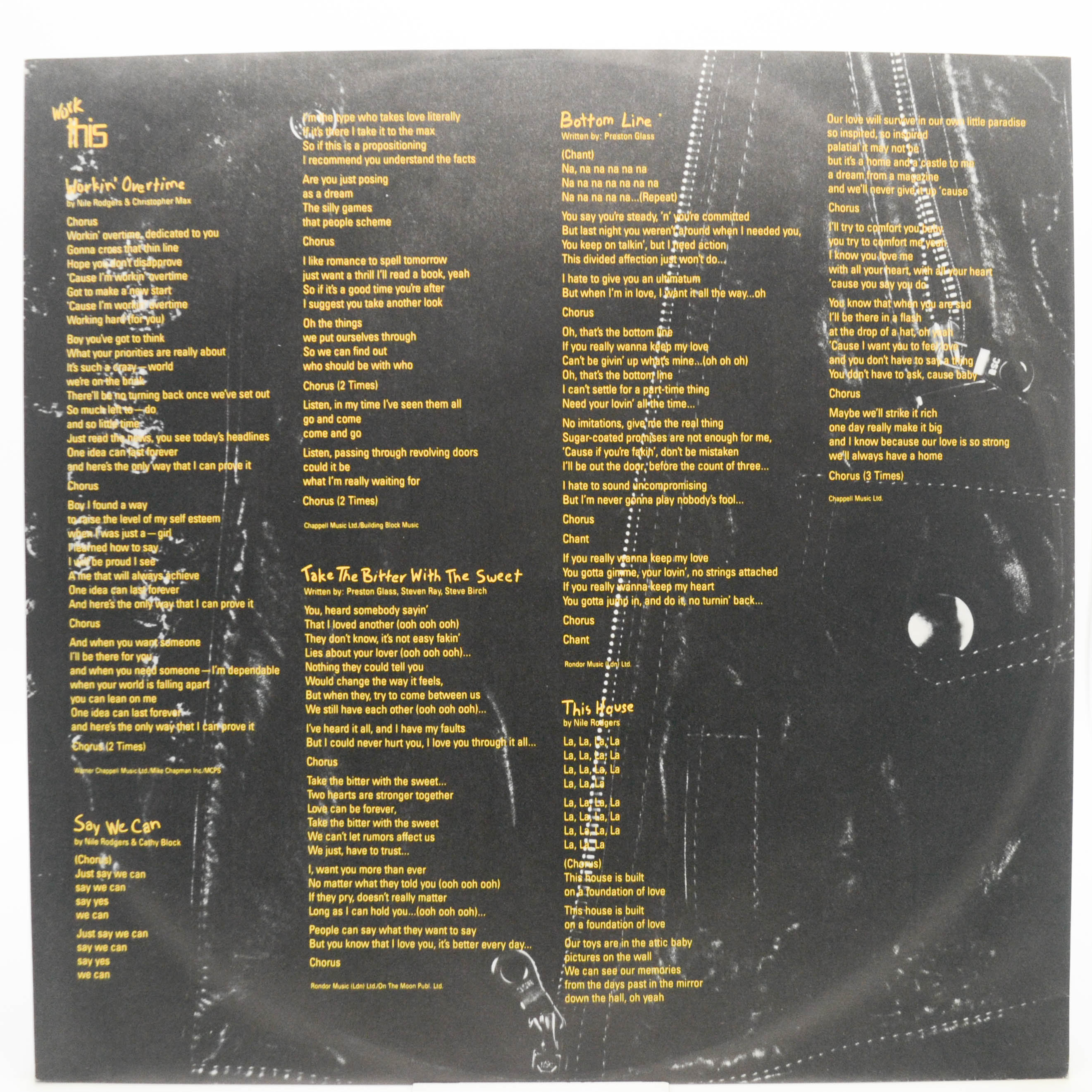 Diana — Workin' Overtime, 1989