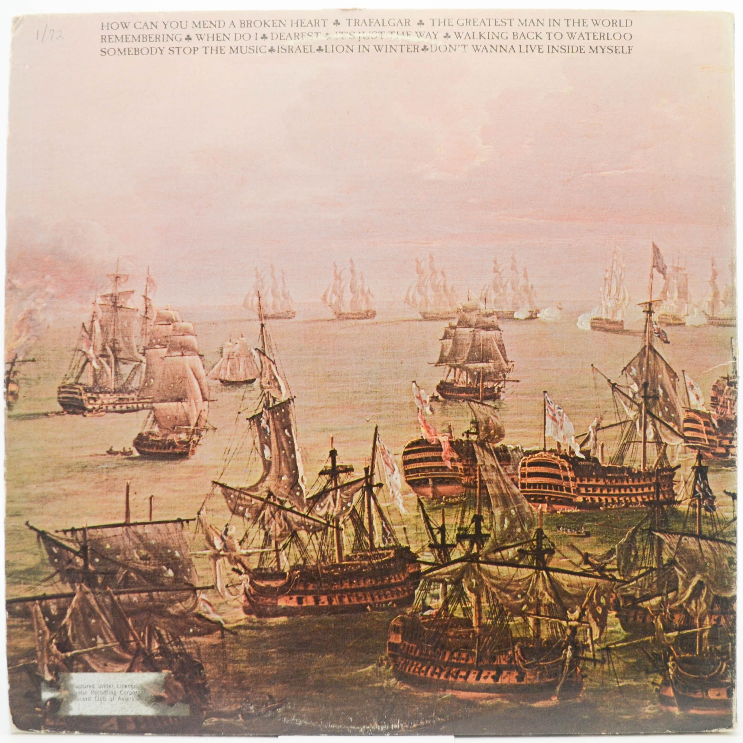 Bee Gees — Trafalgar (USA), 1971