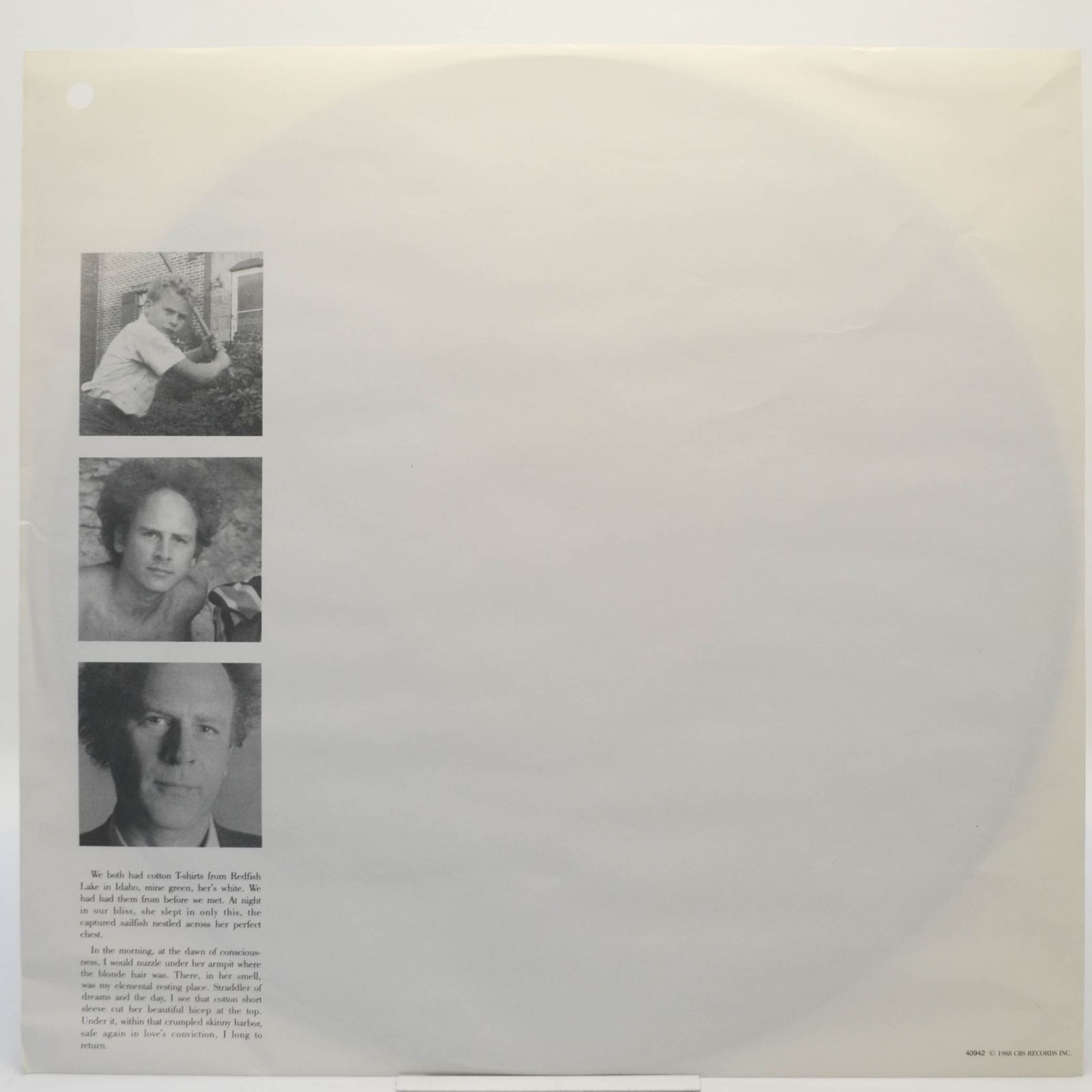 Art Garfunkel — Lefty (USA), 1988