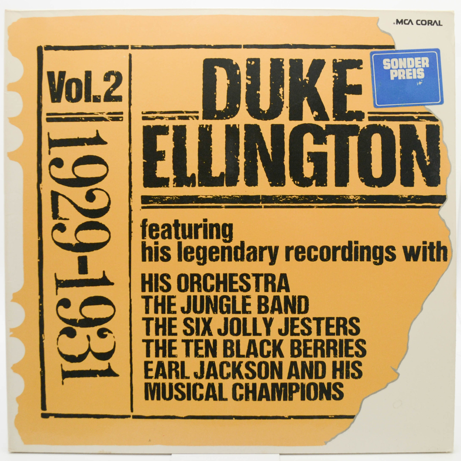 Duke Ellington — Vol. 2 (1929-1931) (2LP), 1974