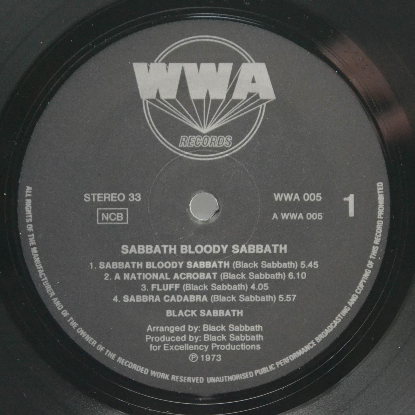 Black Sabbath — Sabbath Bloody Sabbath, 1973