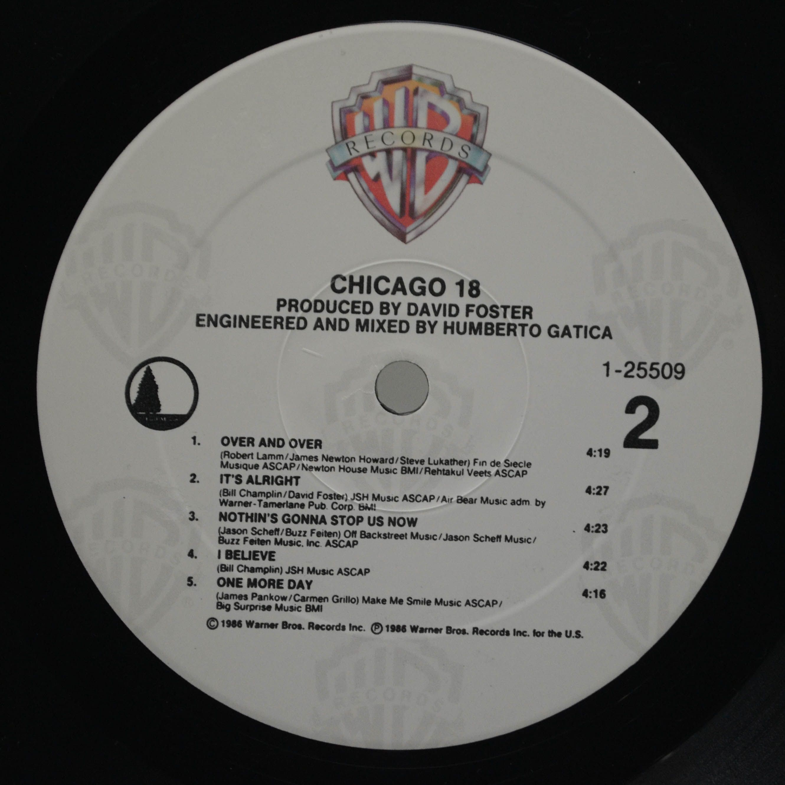 Chicago — Chicago 18 (1-st, USA), 1986