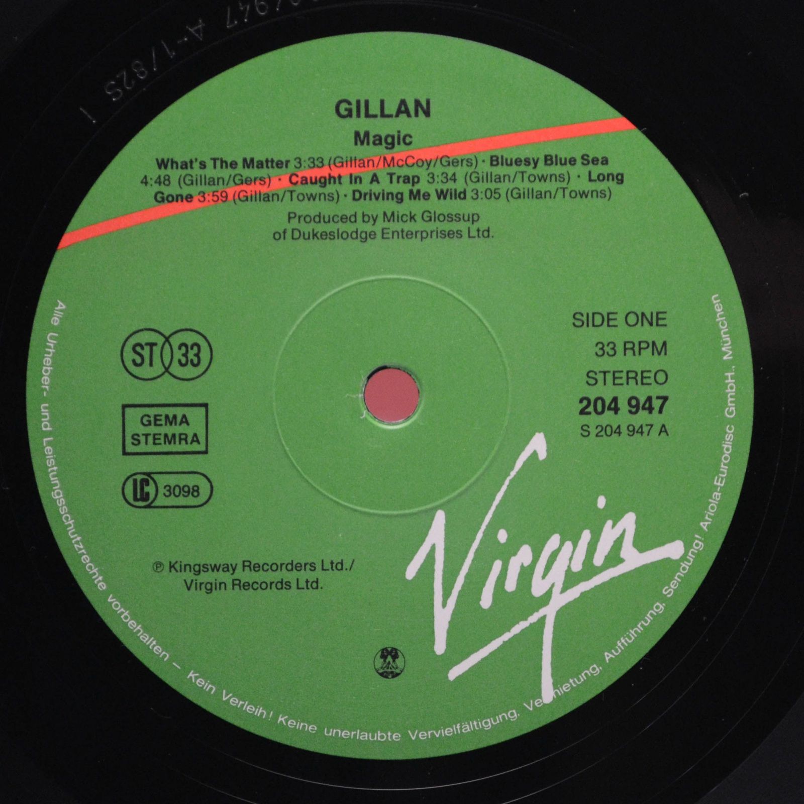 Gillan — Magic, 1982