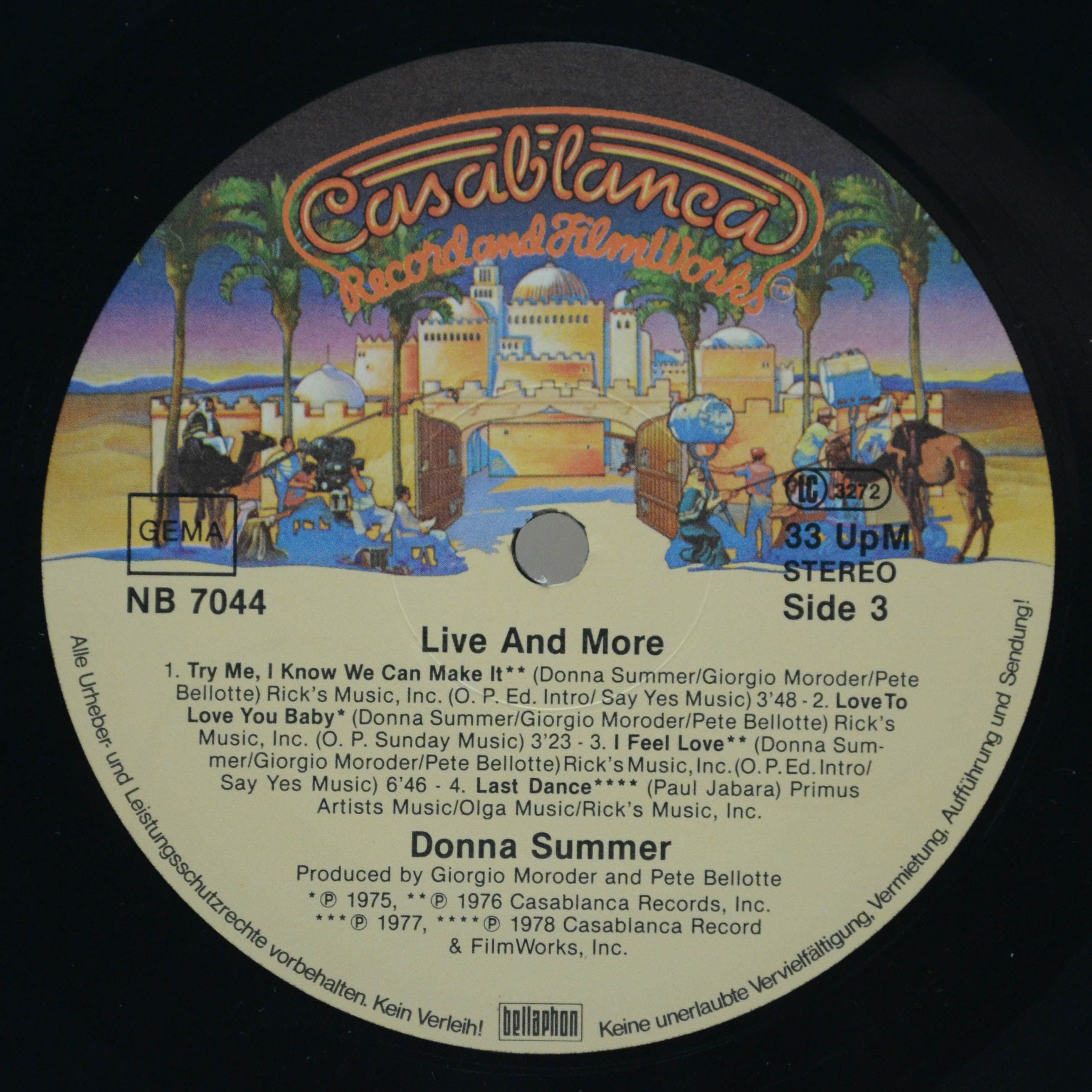 Donna Summer — Live And More (2LP), 1978