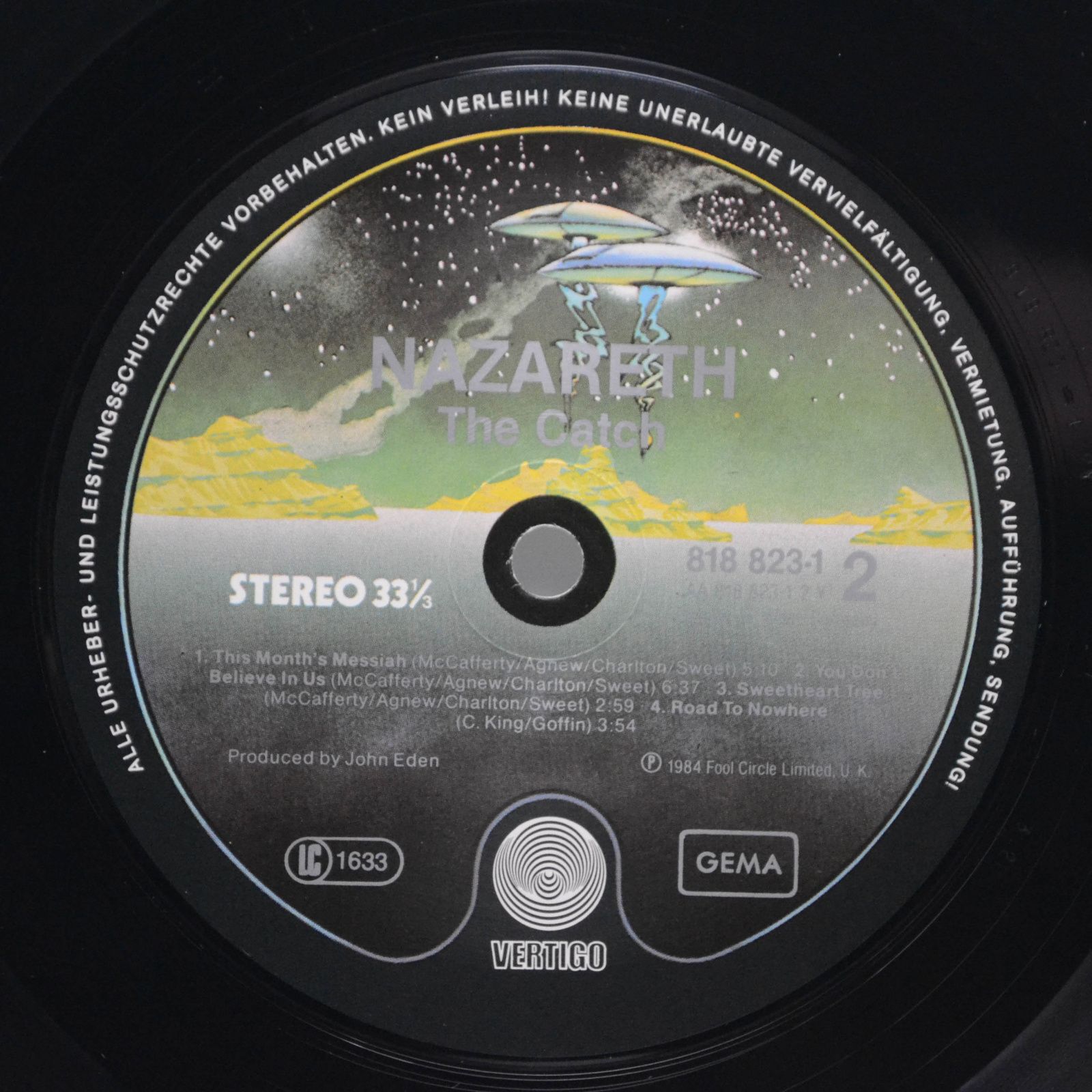 Nazareth — The Catch, 1984