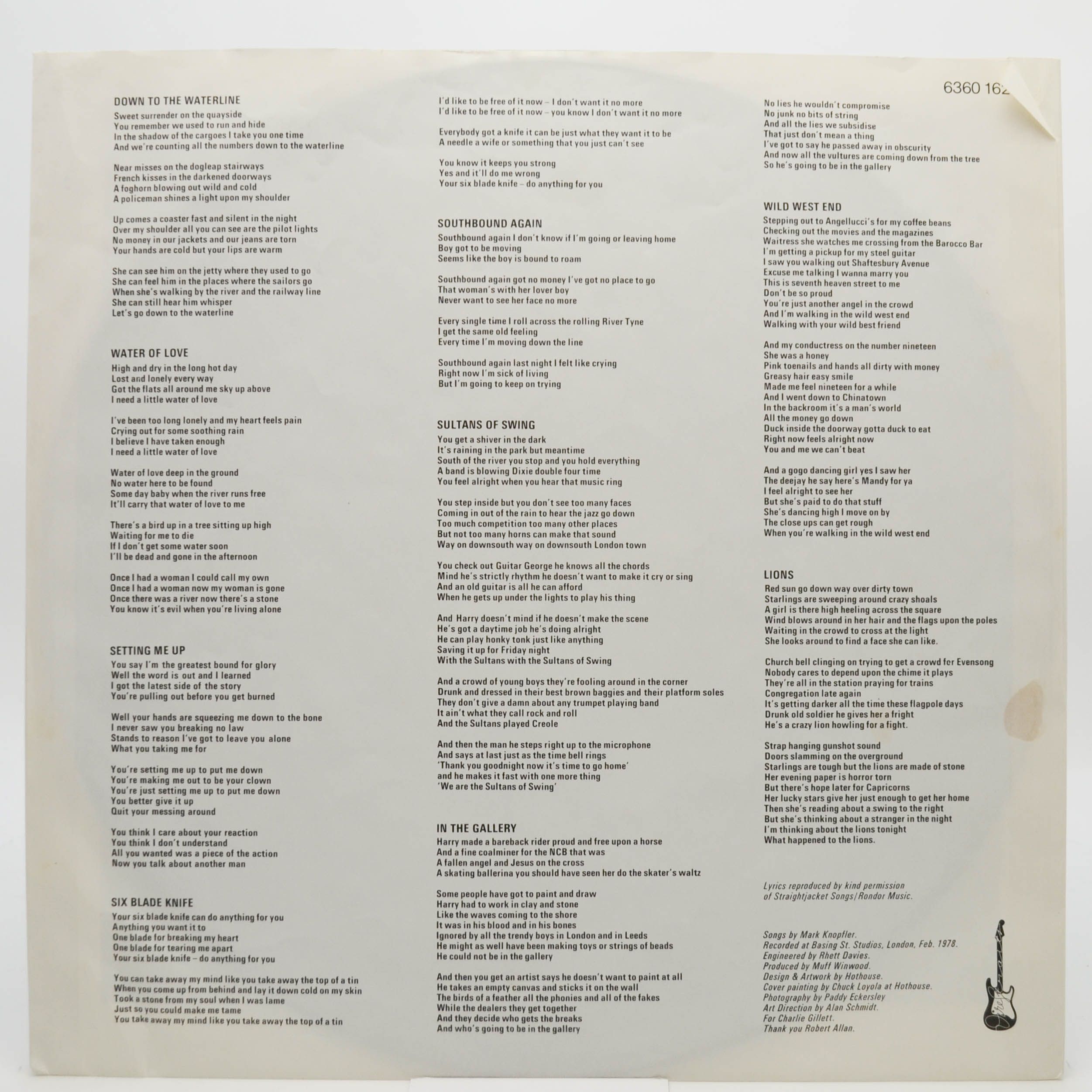 Dire Straits — Dire Straits, 1978