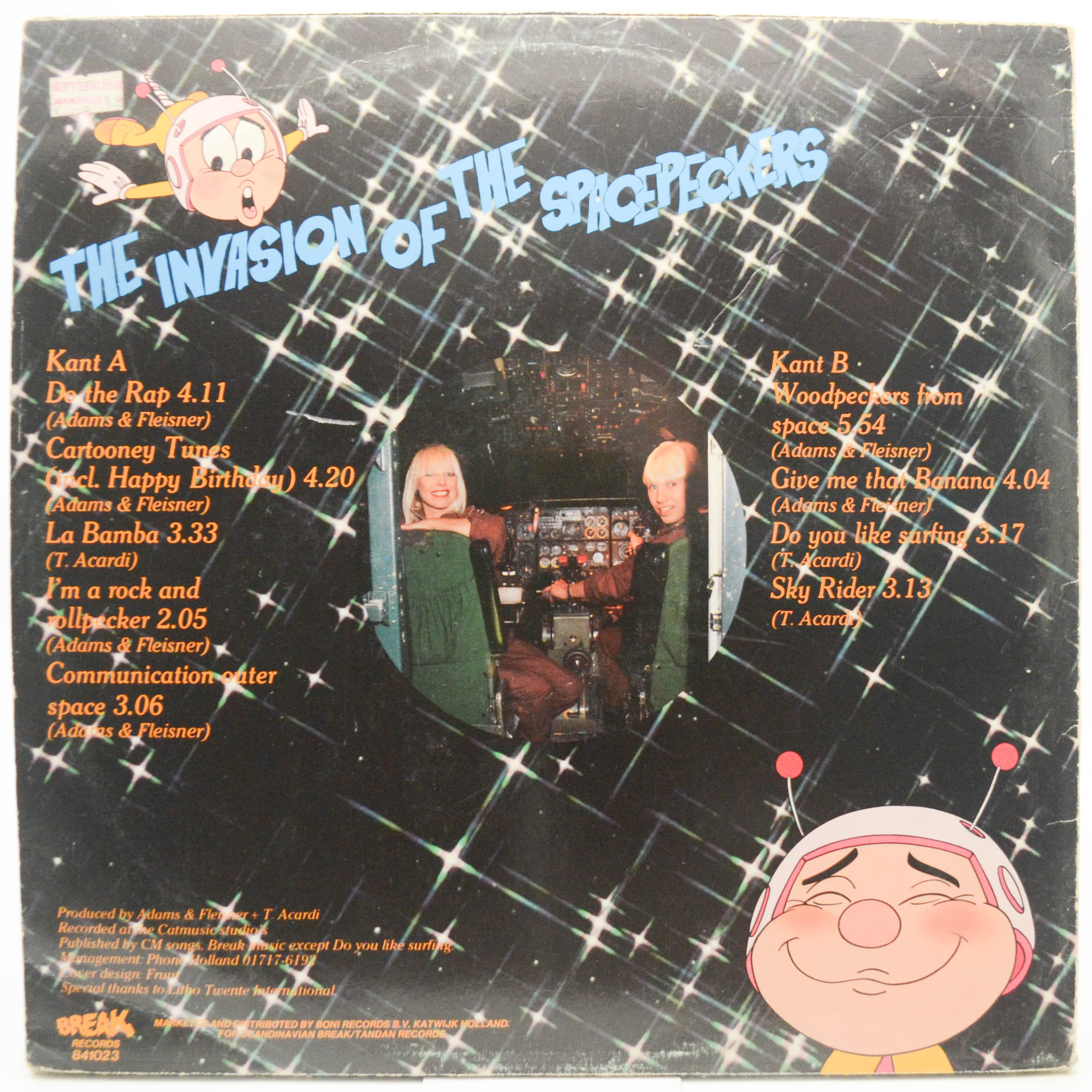 Video Kids — The Invasion Of The Spacepeckers, 1984