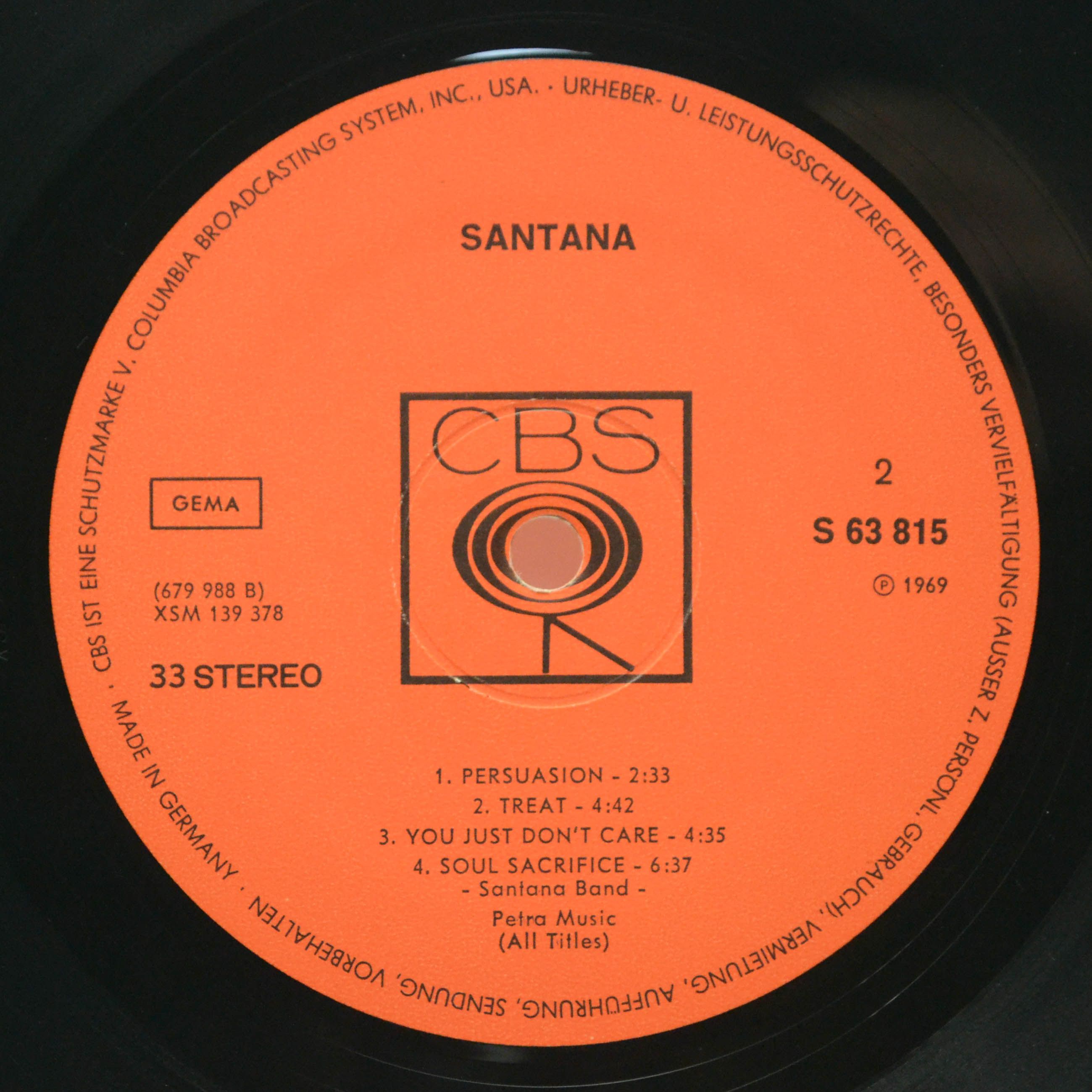 Santana — Santana, 1969