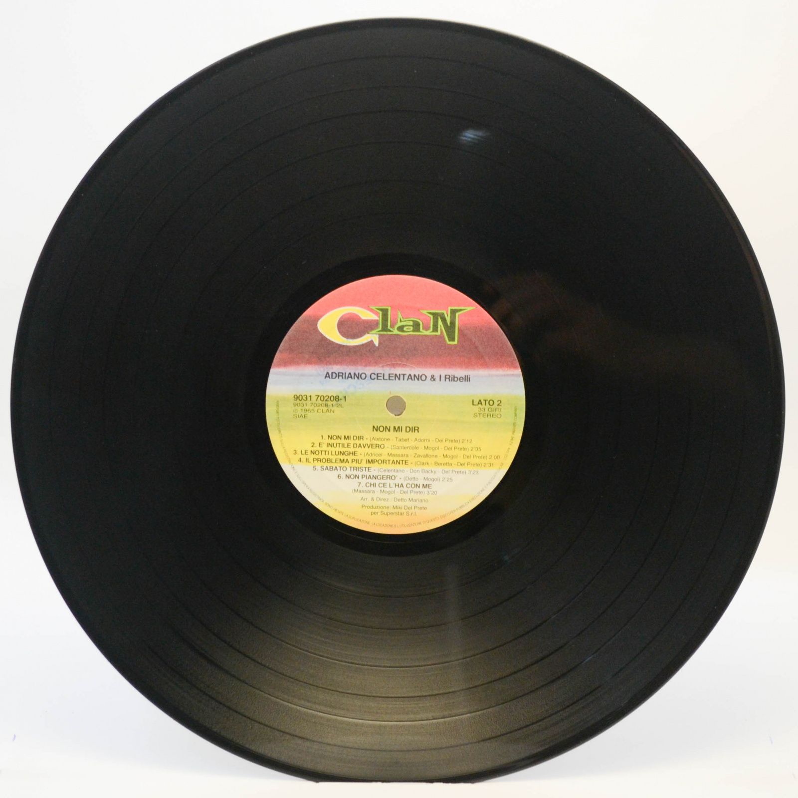 Adriano Celentano — Non Mi Dir (Italy, Clan), 1969