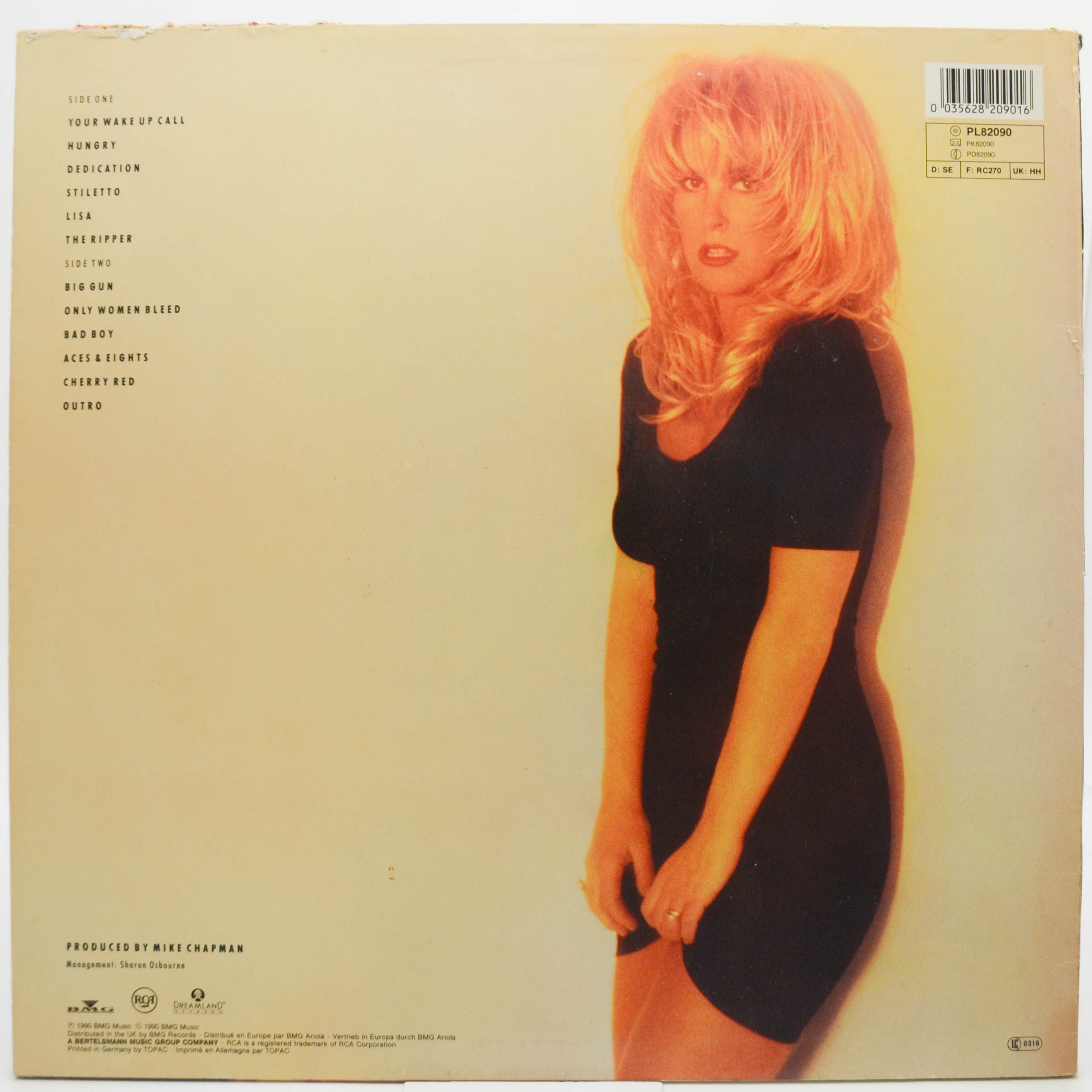 Lita Ford — Stiletto, 1990