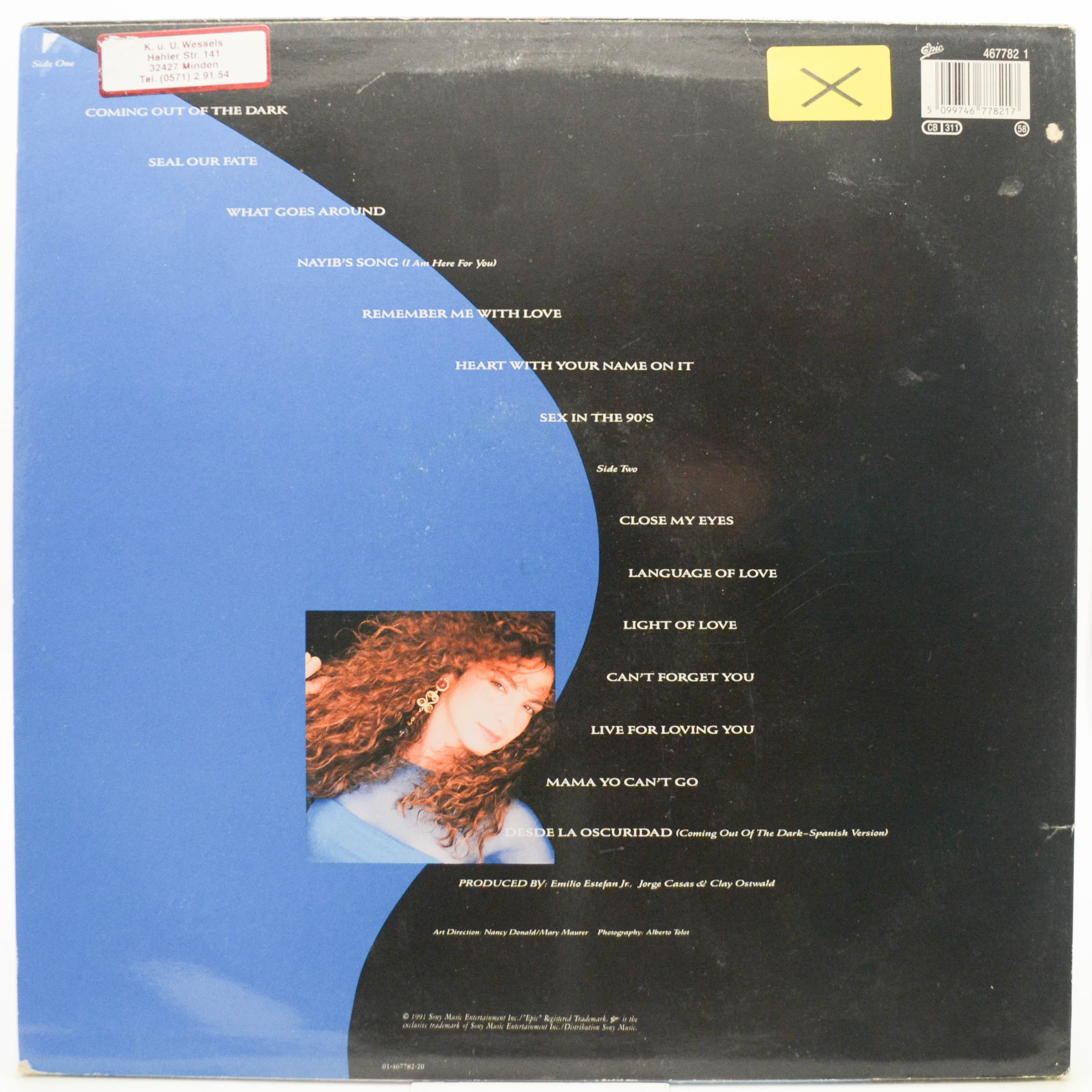 Gloria Estefan — Into The Light, 1991