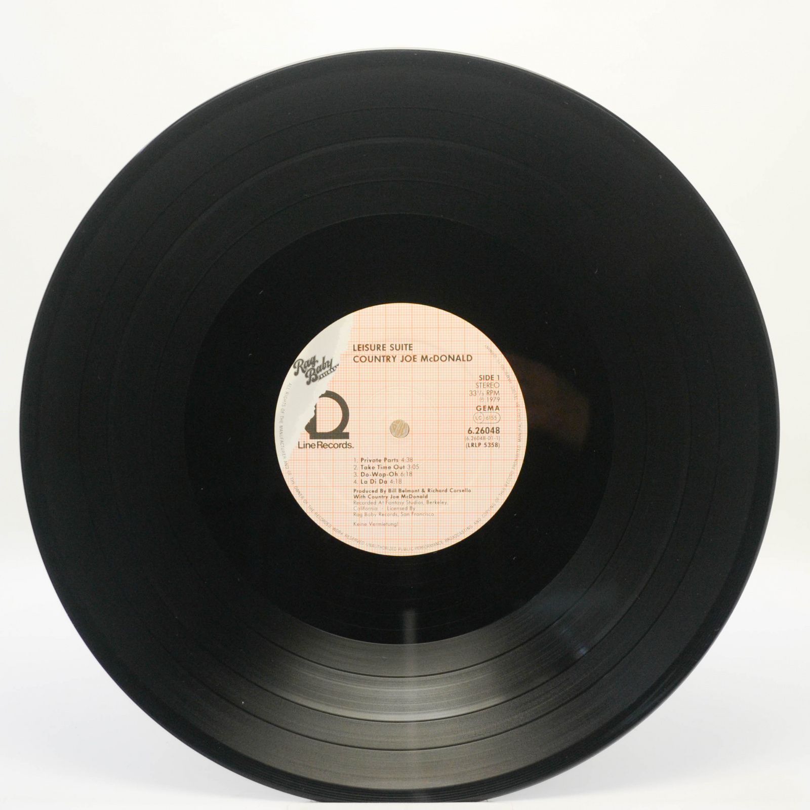 Country Joe McDonald — Leisure Suite, 1980