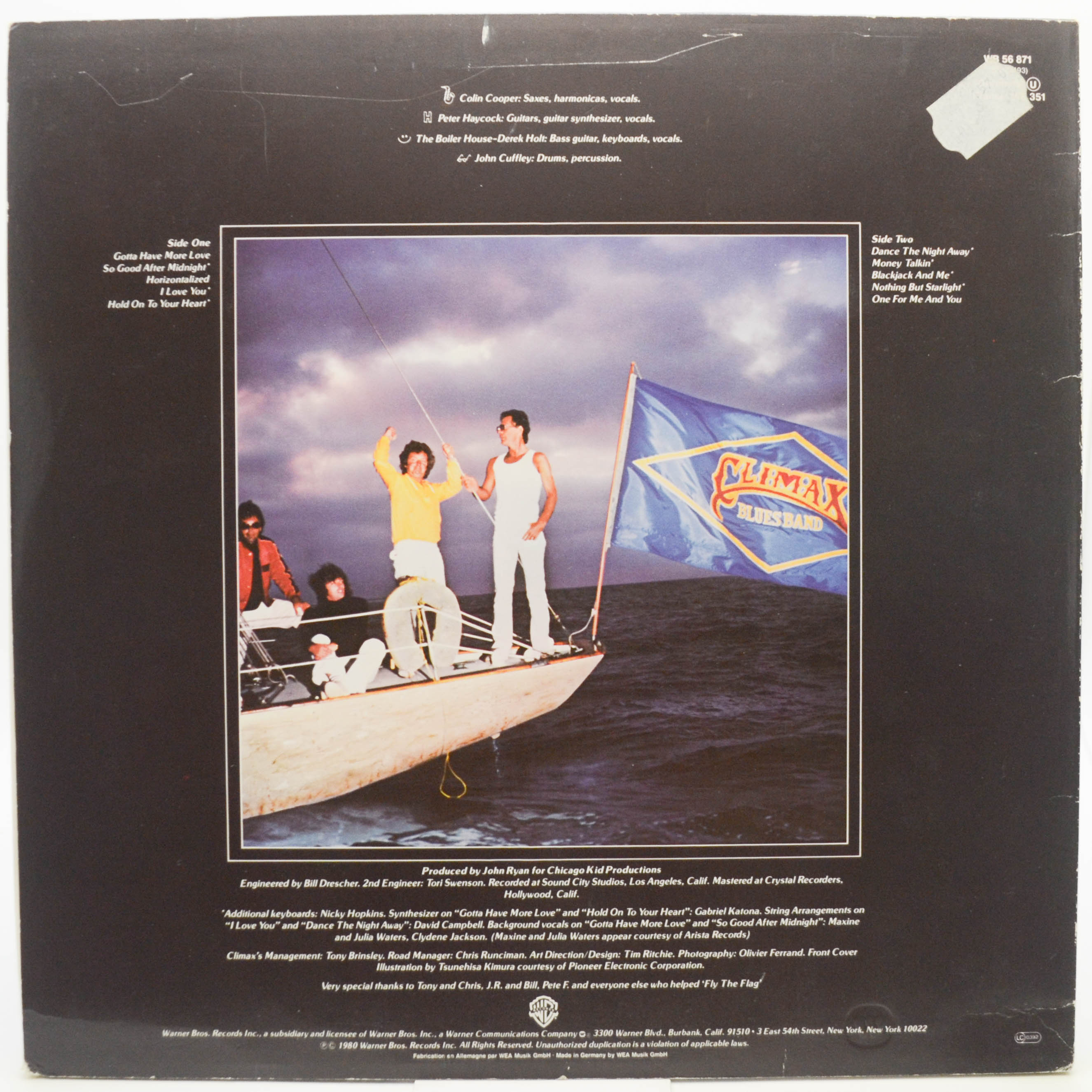 Climax Blues Band — Flying The Flag, 1980