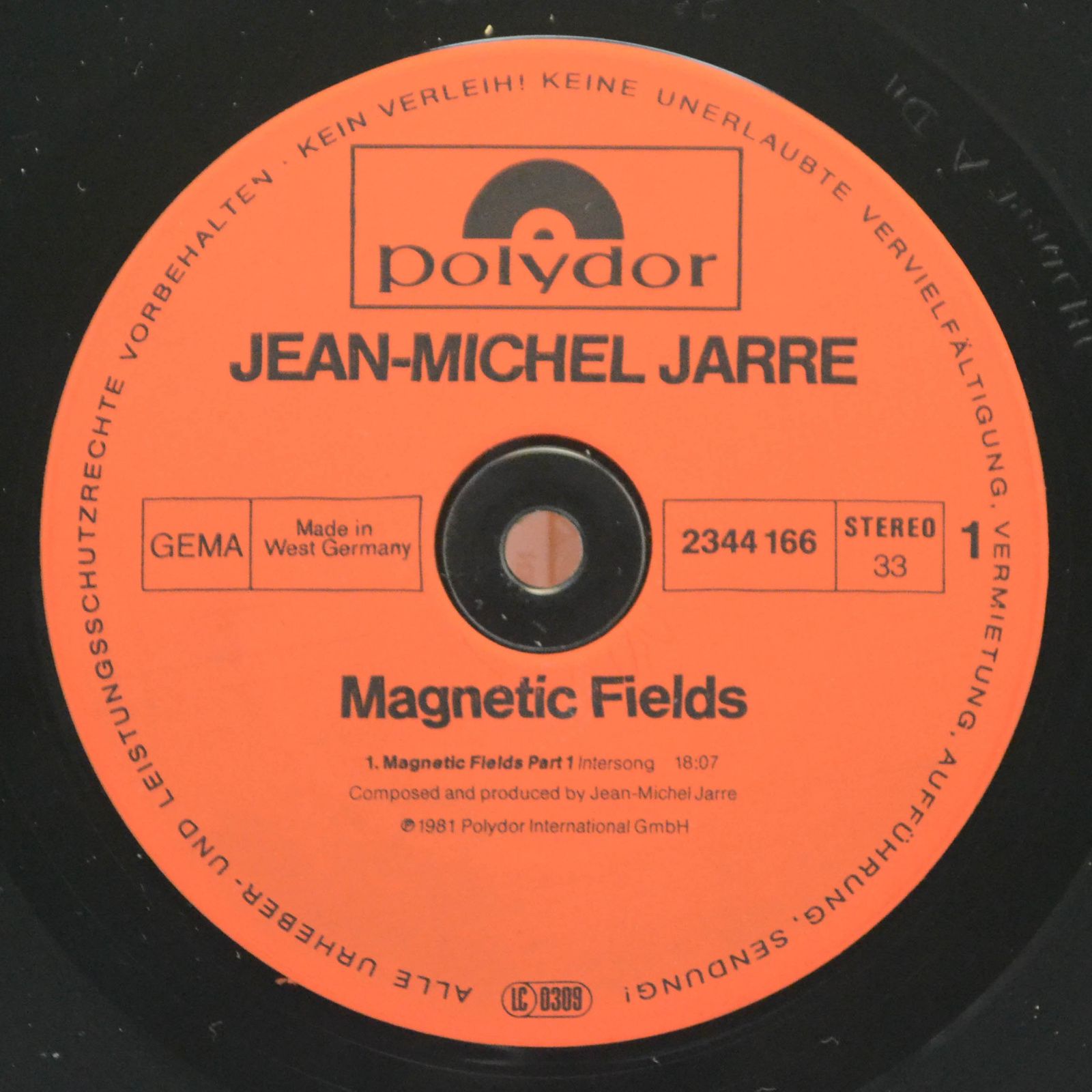 Jarre — Magnetic Fields, 1981