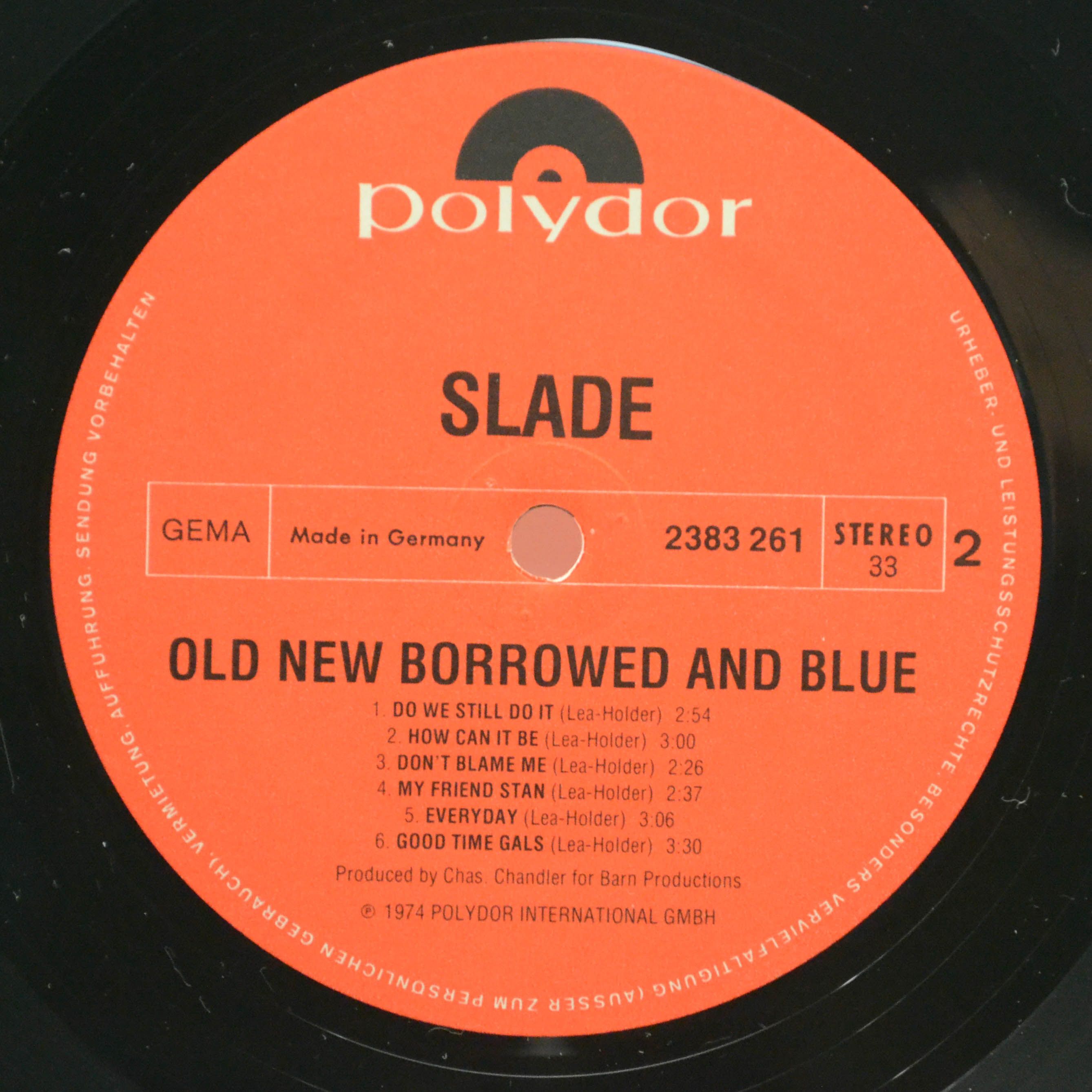 Slade — Old New Borrowed And Blue, 1974