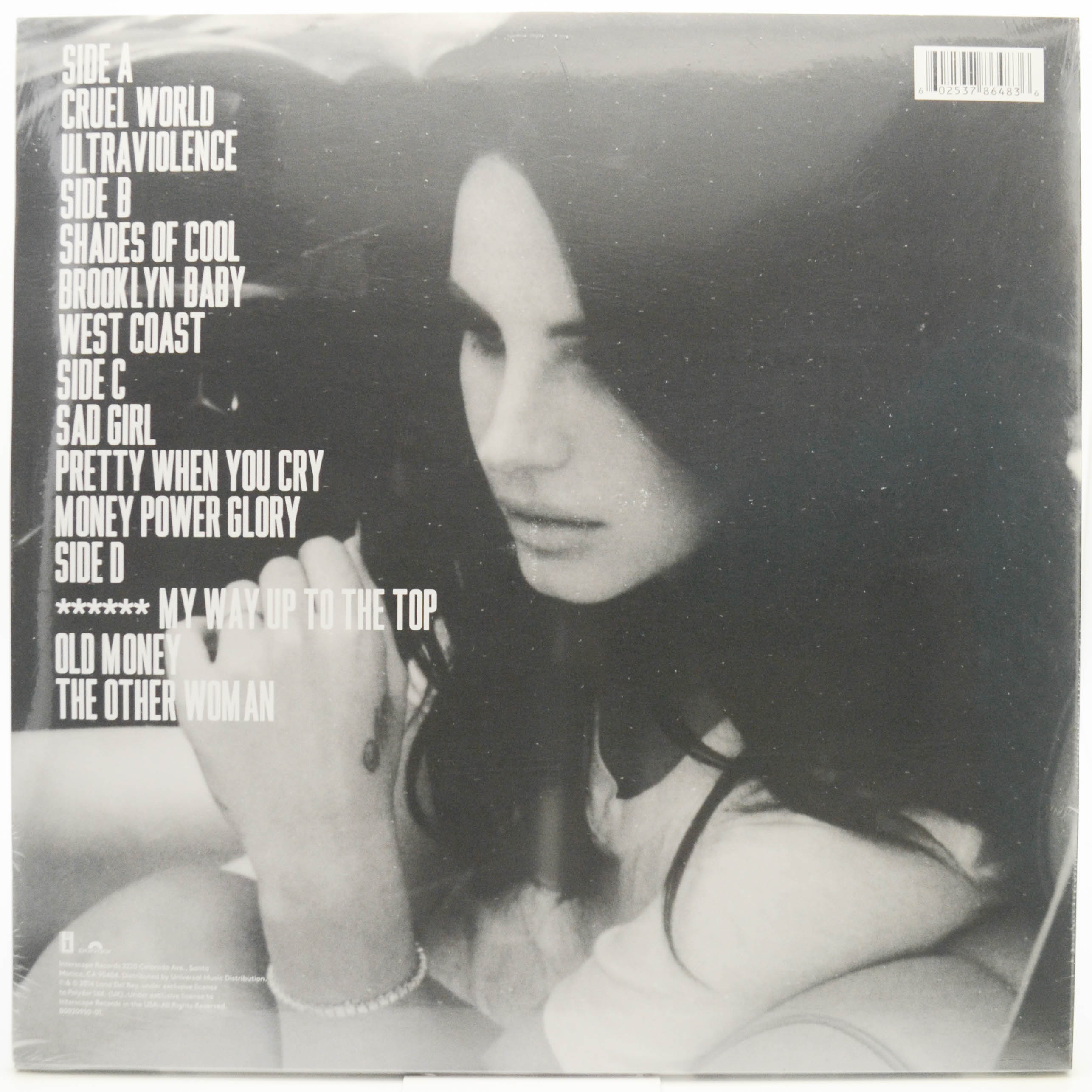 Lana Del Rey — Ultraviolence (2LP, USA), 2014