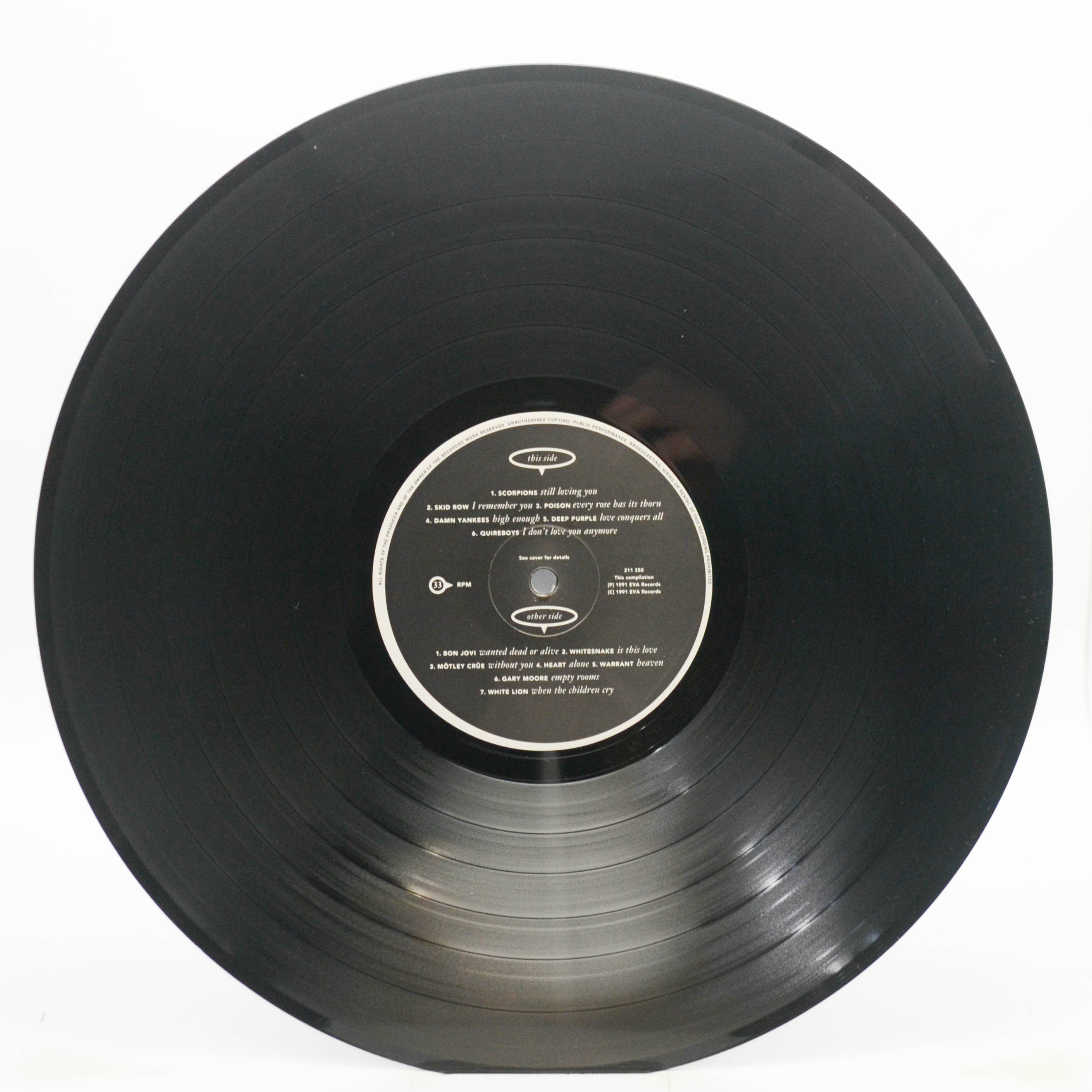 Various — Power Ballads, 1991