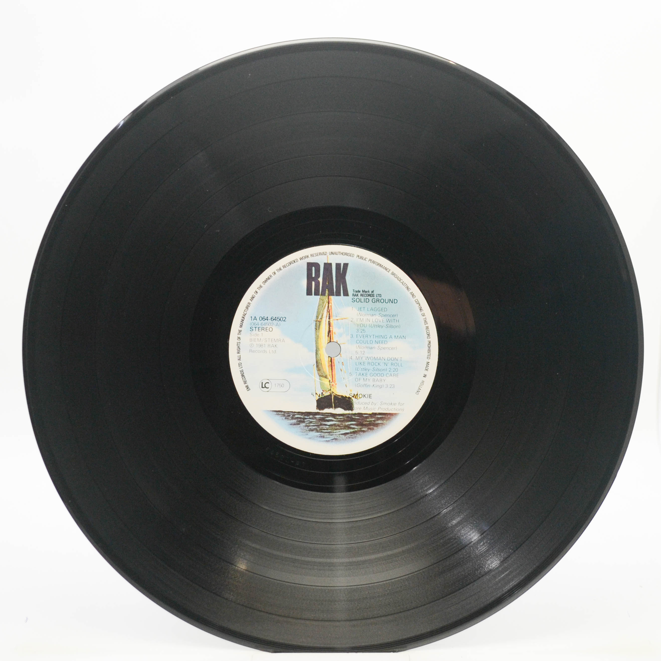 Smokie — Solid Ground, 1981