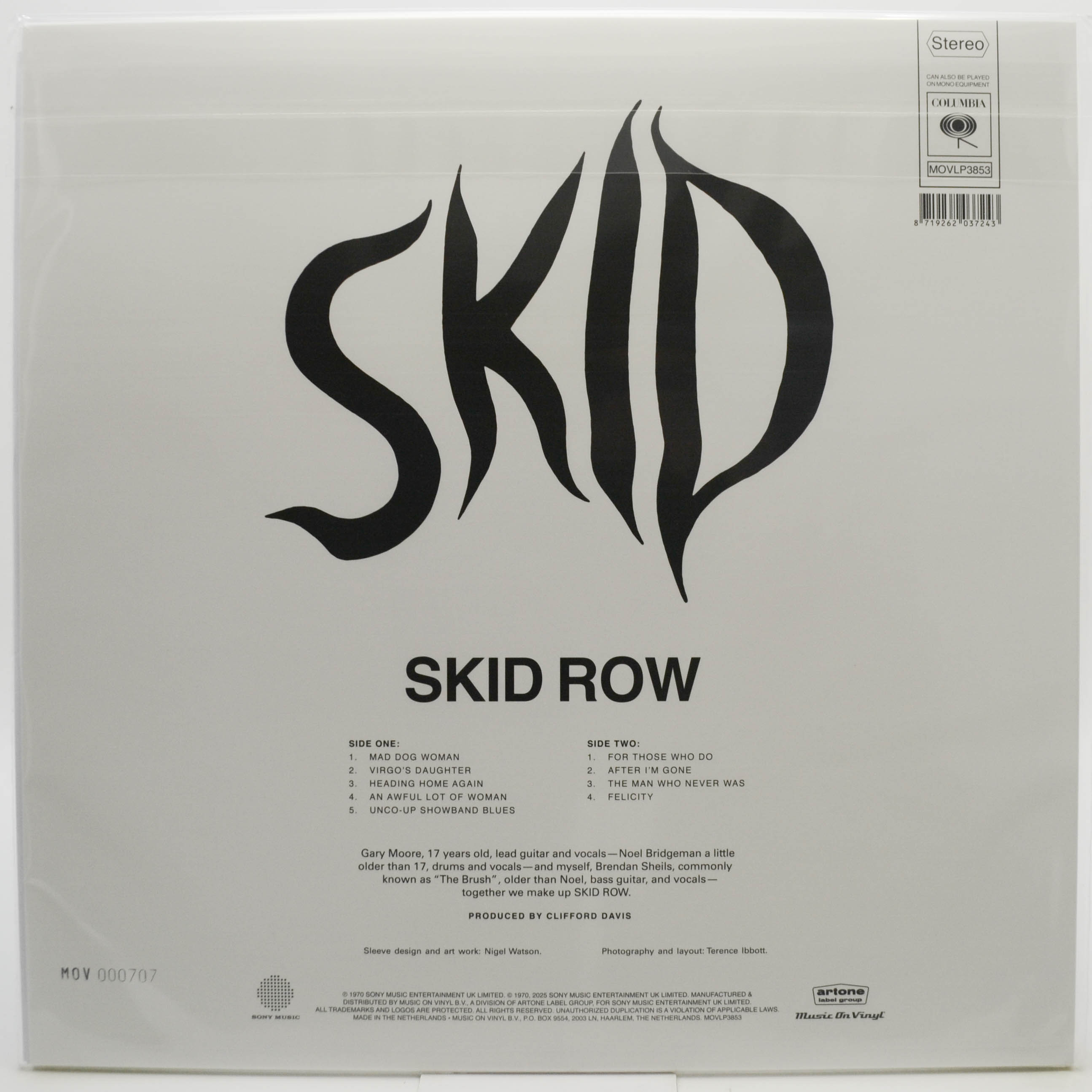Skid Row — Skid, 1970