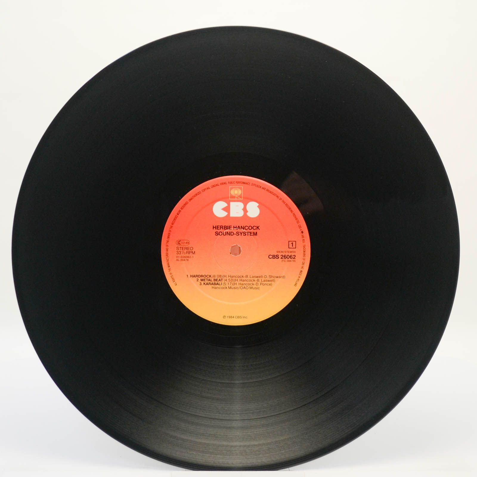 Herbie Hancock — Sound-System, 1984