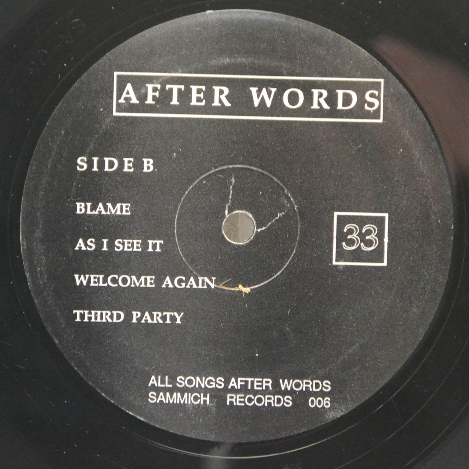 After Words — After Words, 1989
