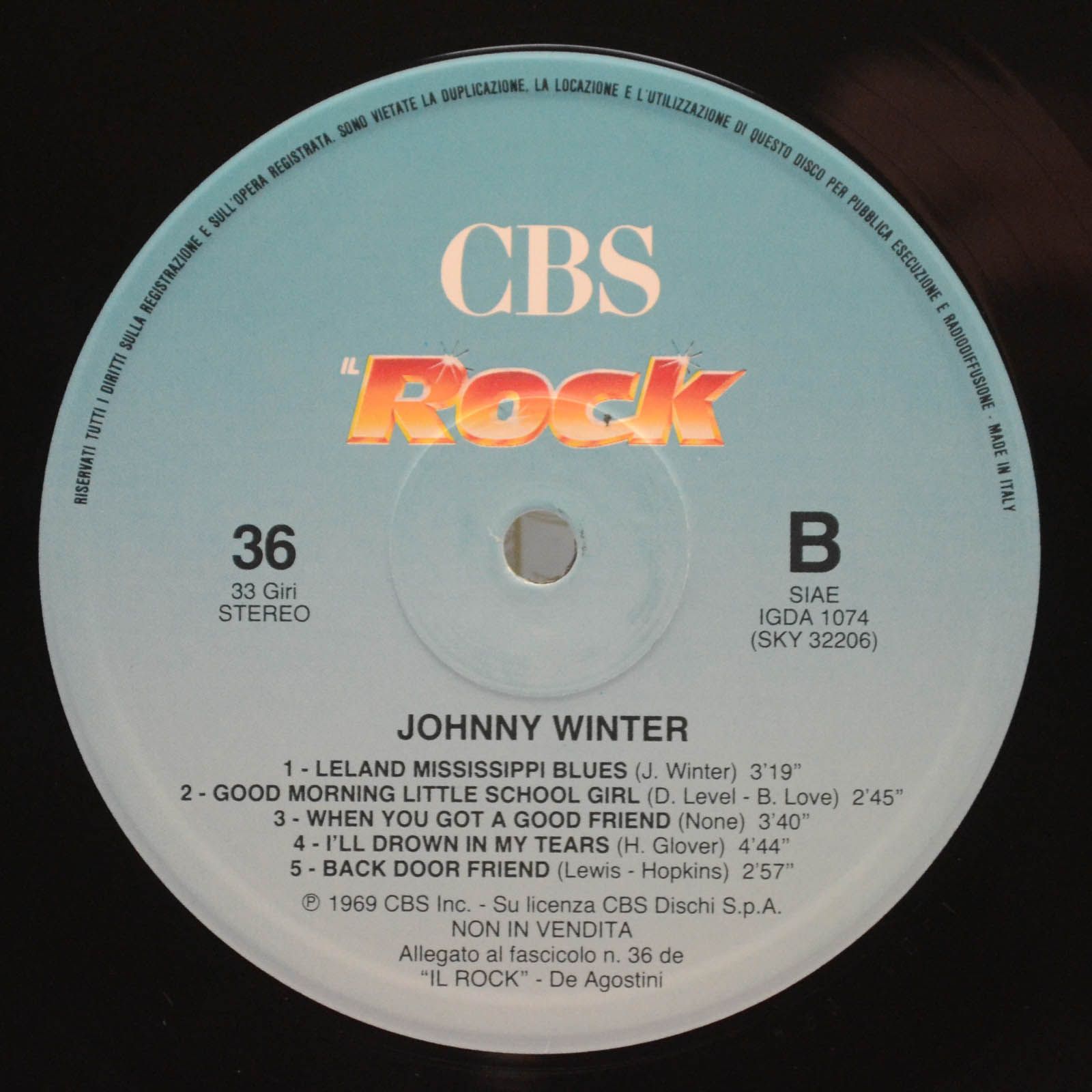Johnny Winter — The First Album, 1969