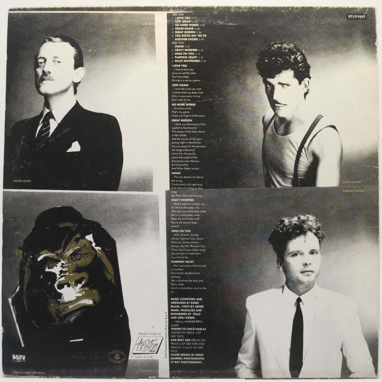 Yello — You Gotta Say Yes To Another Excess, 1984