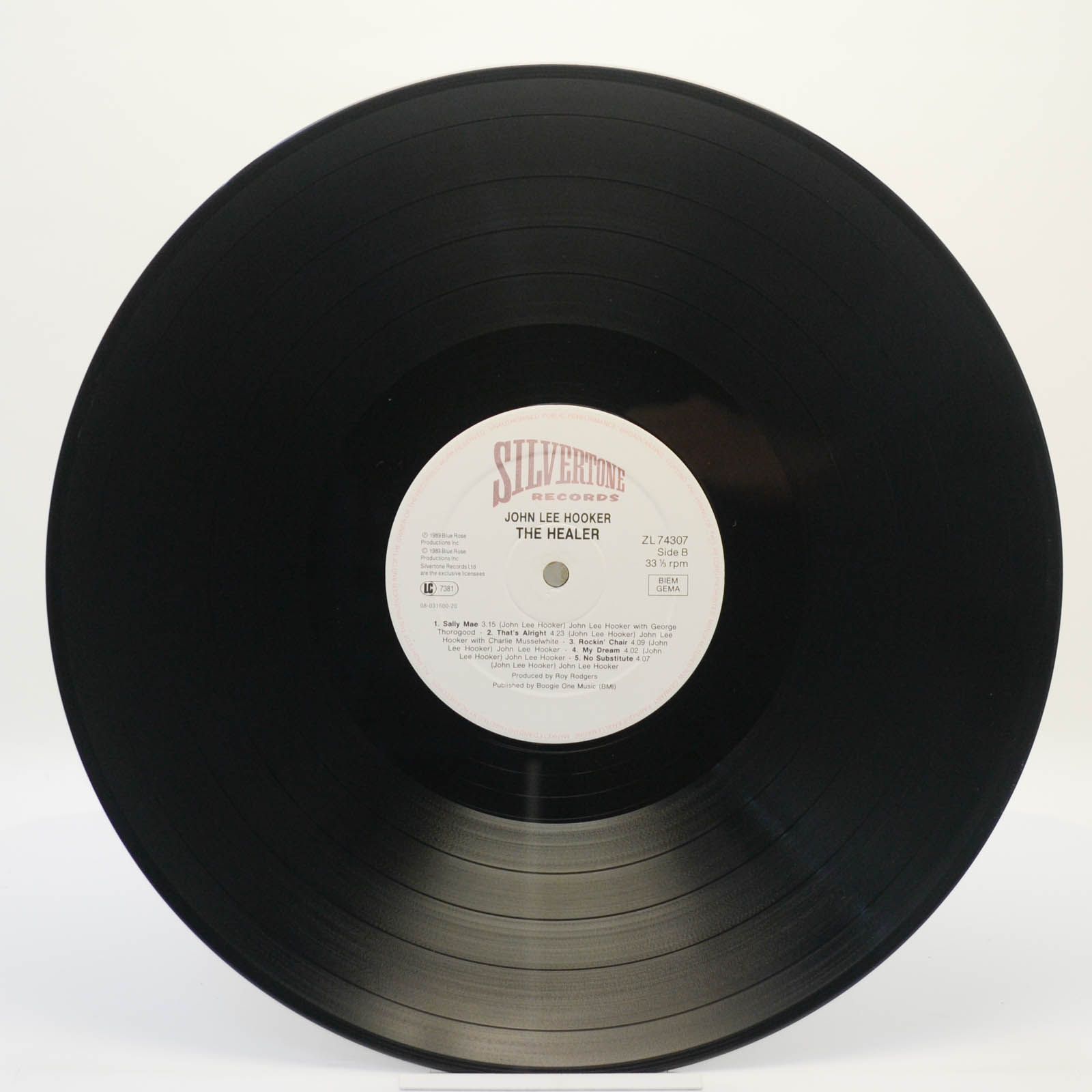 John Lee Hooker — The Healer, 1989