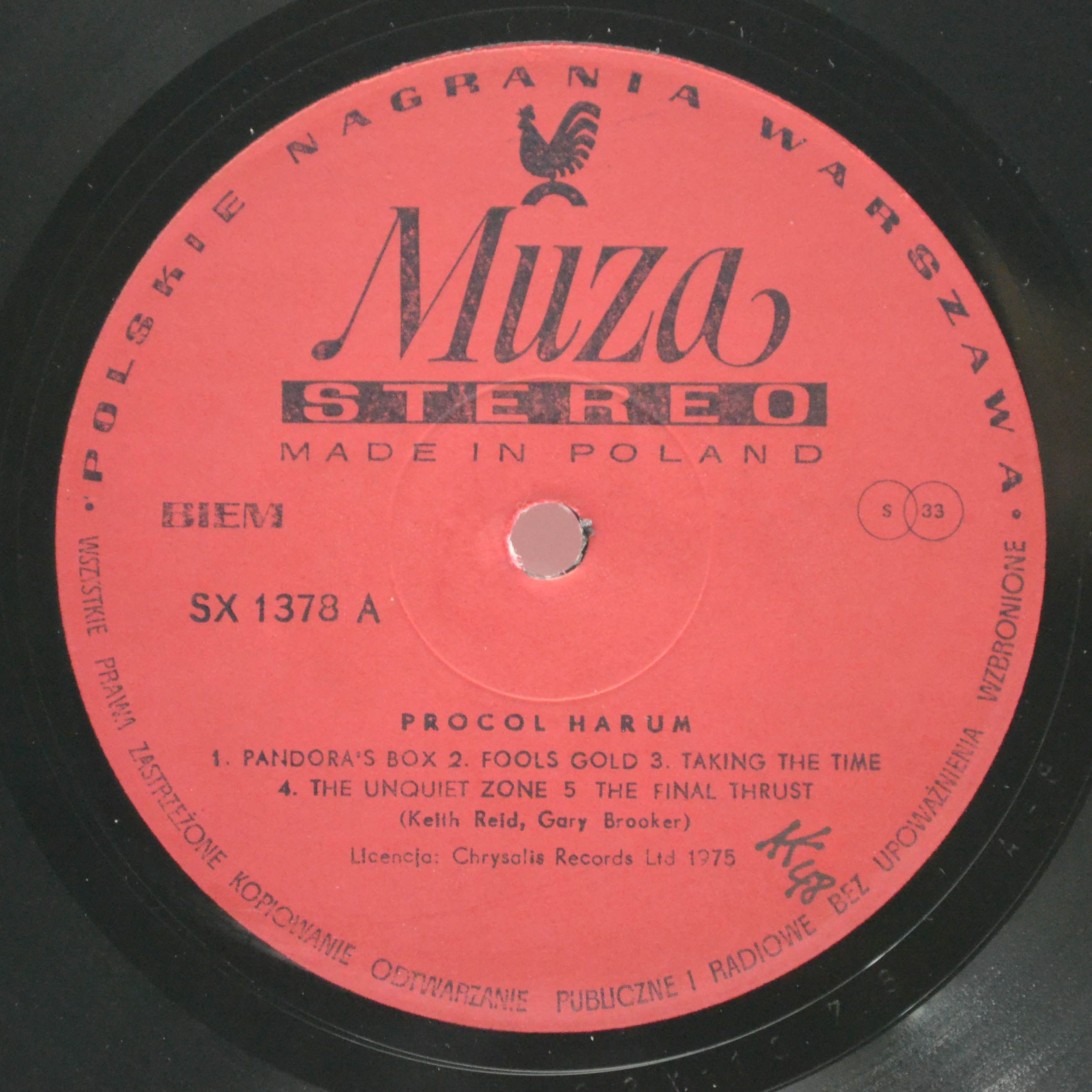 Procol Harum — Procol's Ninth, 1975