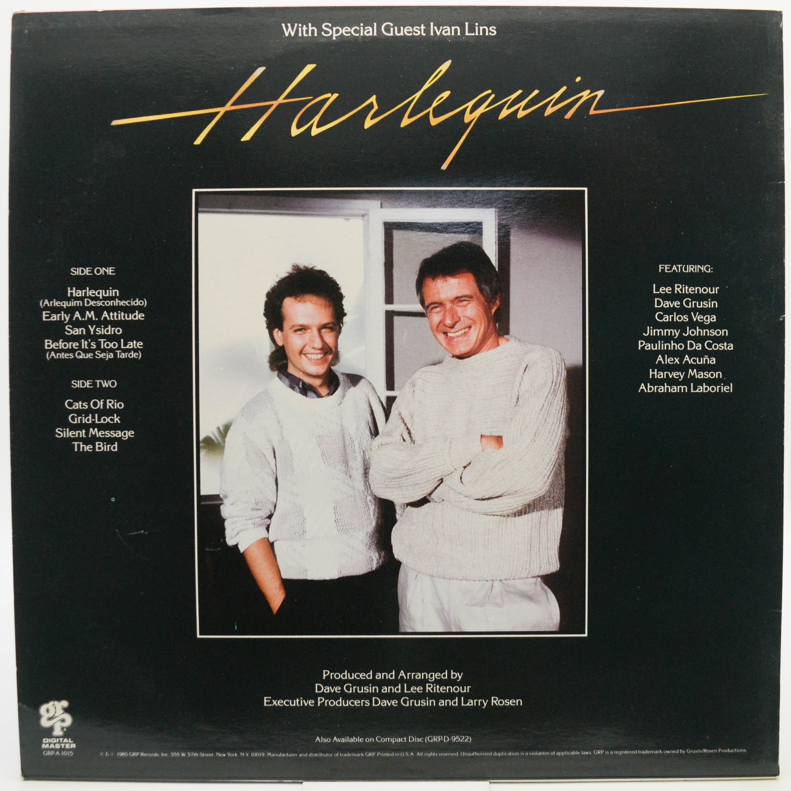 Dave Grusin / Lee Ritenour — Harlequin, 1985
