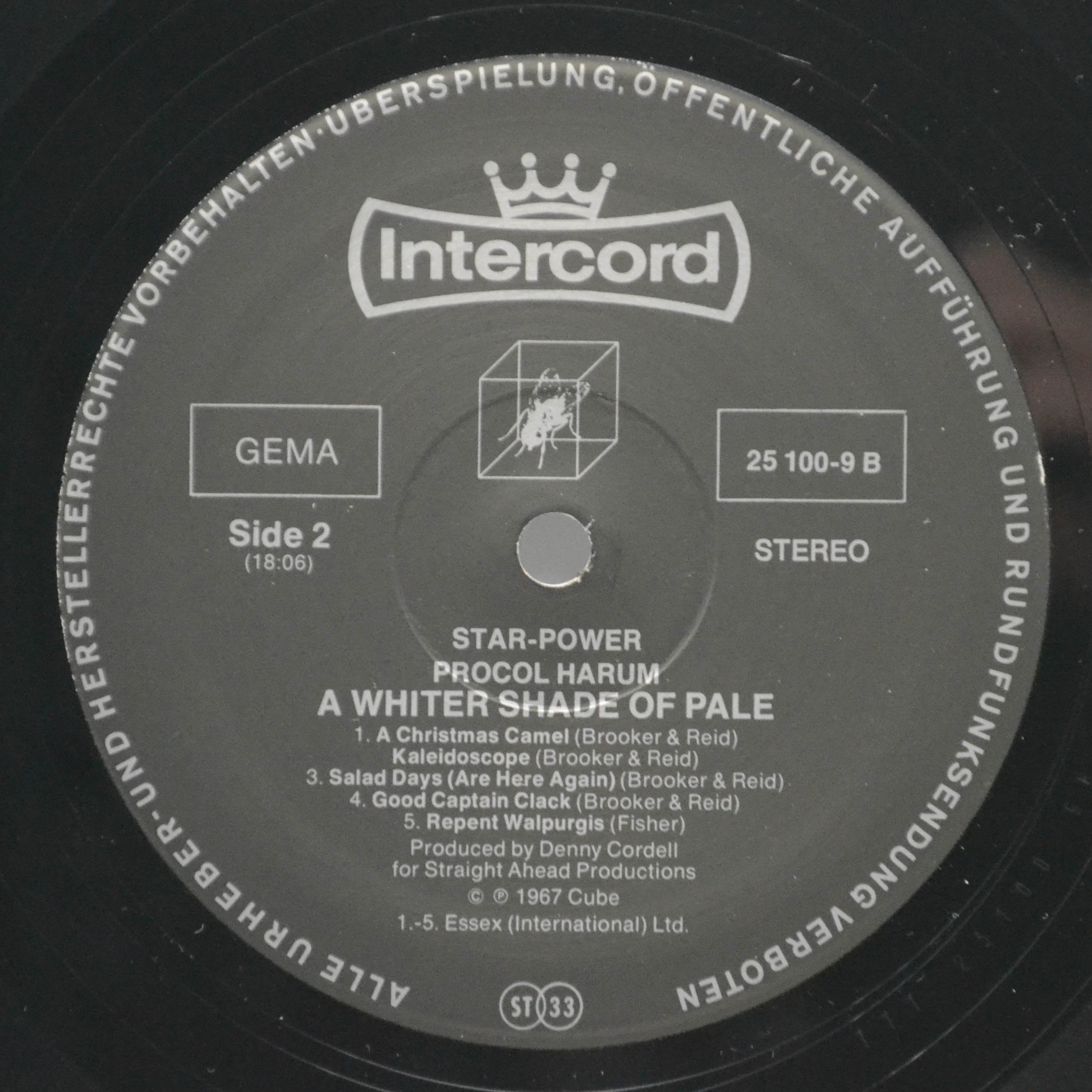 Procol Harum — A Whiter Shade Of Pale, 1967