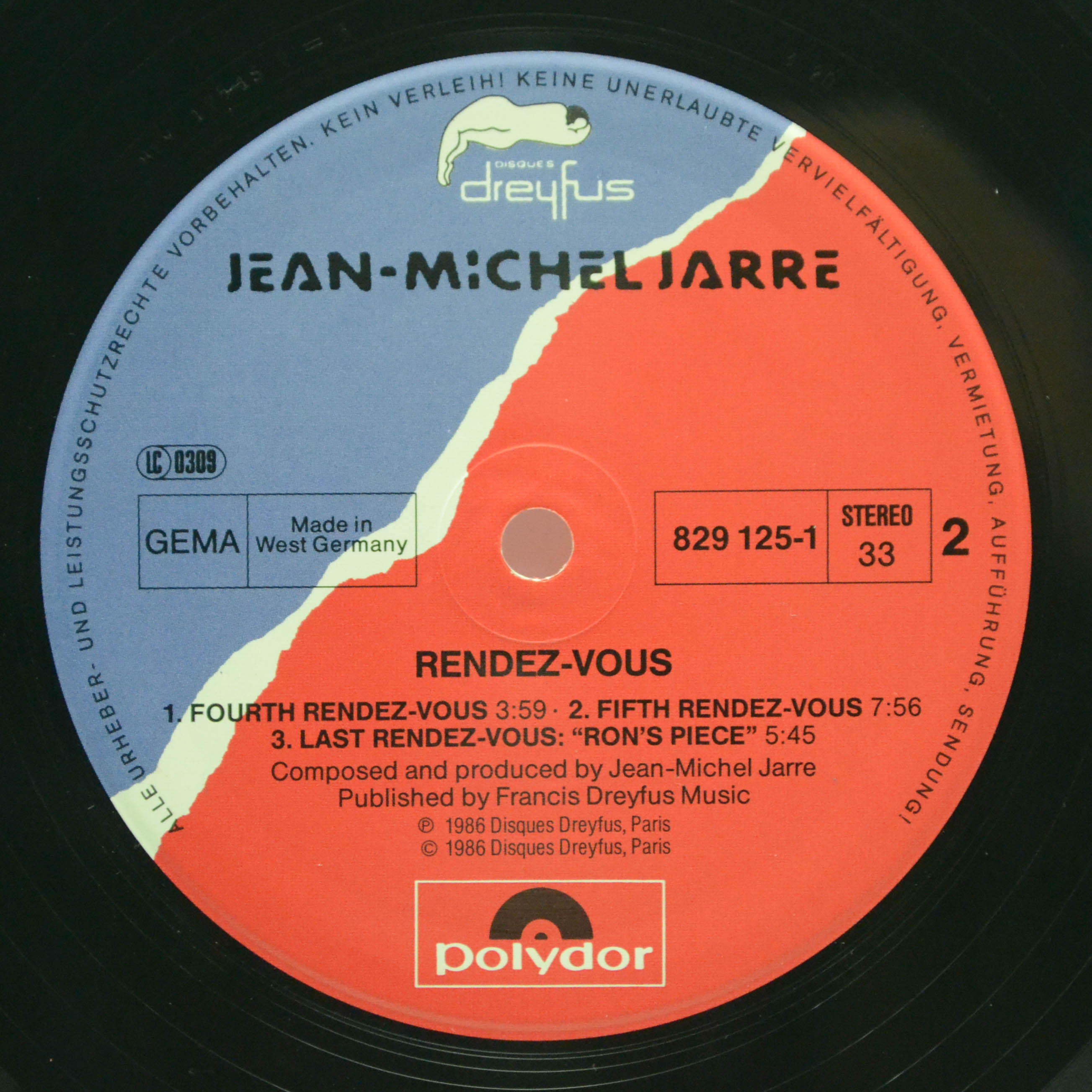 Jean-Michel Jarre — Rendez-Vous, 1986