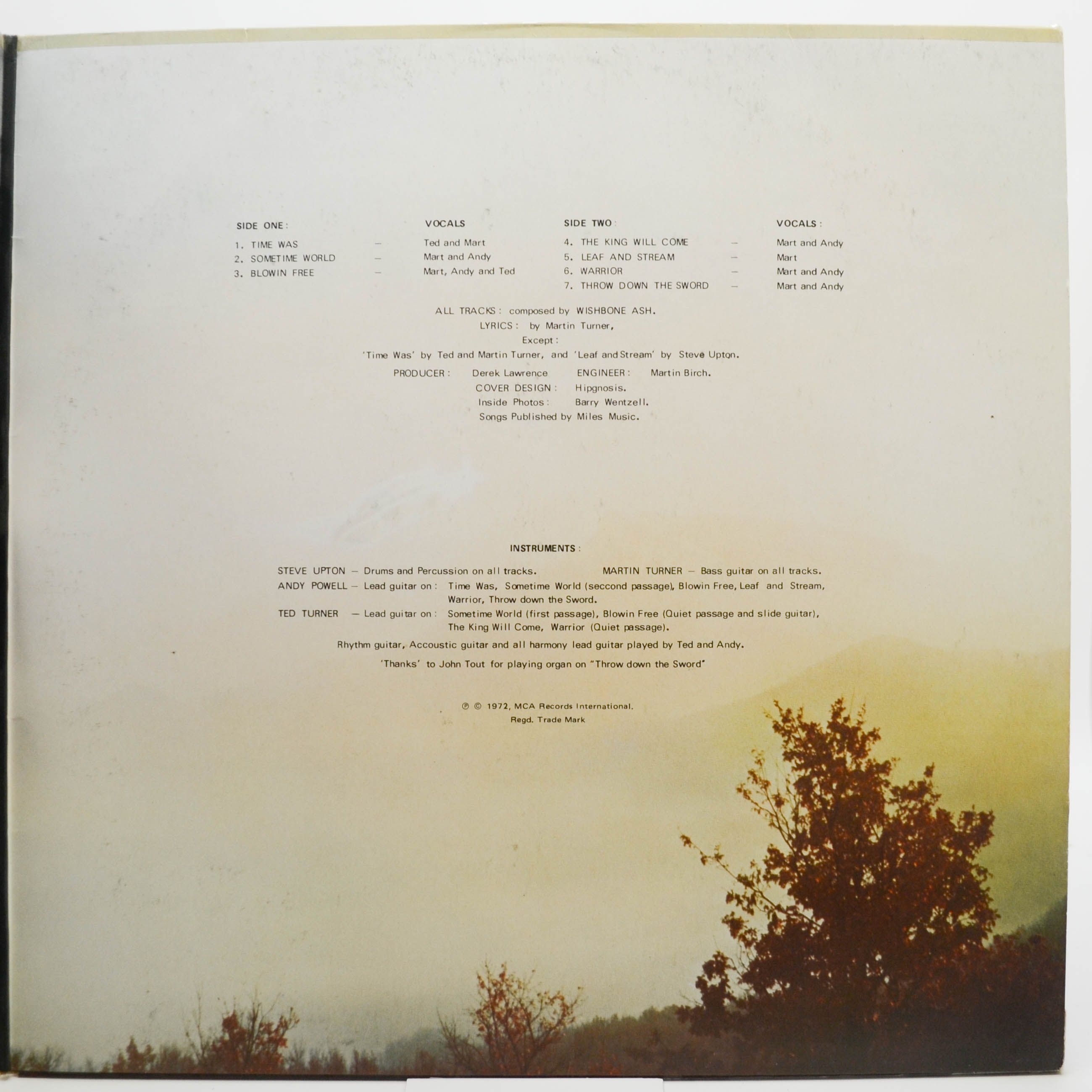 Wishbone Ash — Pilgrimage / Argus (2LP), 1974