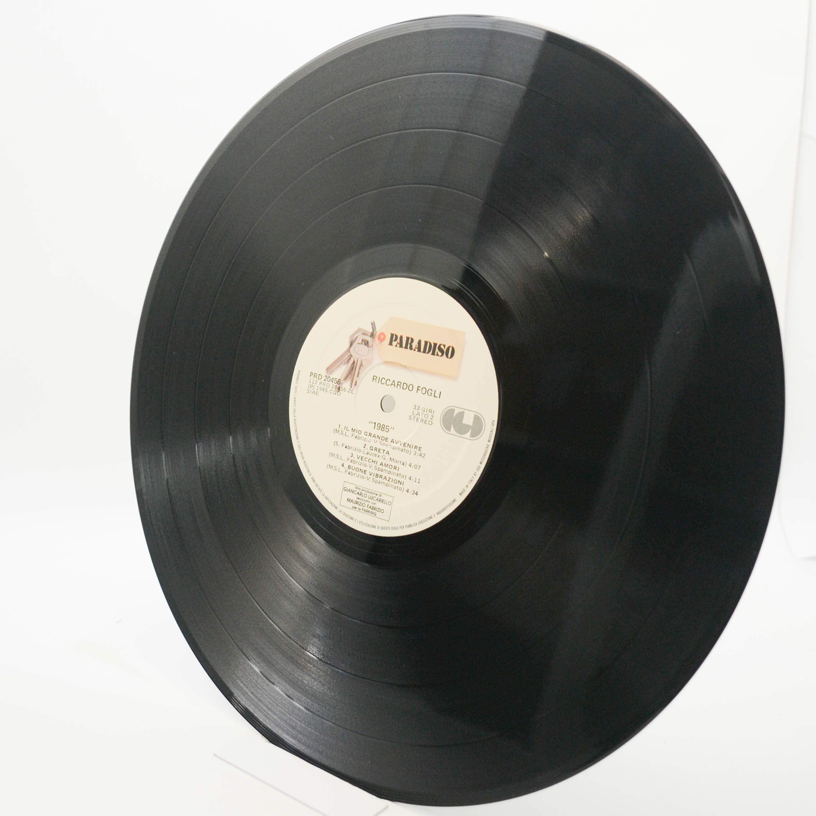 Riccardo Fogli — 1985 (1-st, Italy), 1985