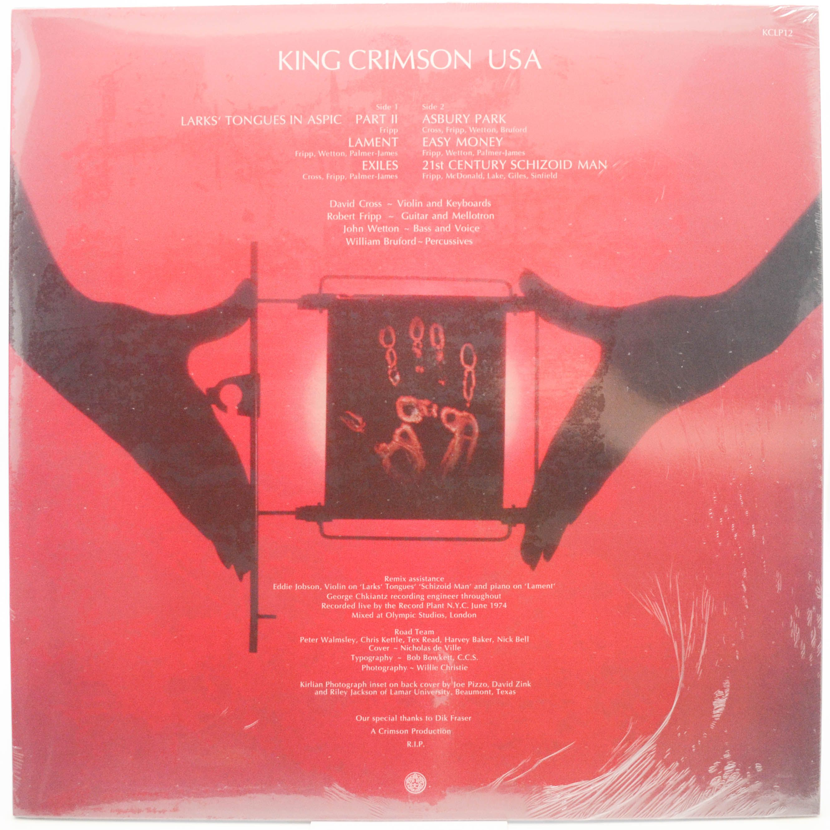 King Crimson — USA (UK), 1975