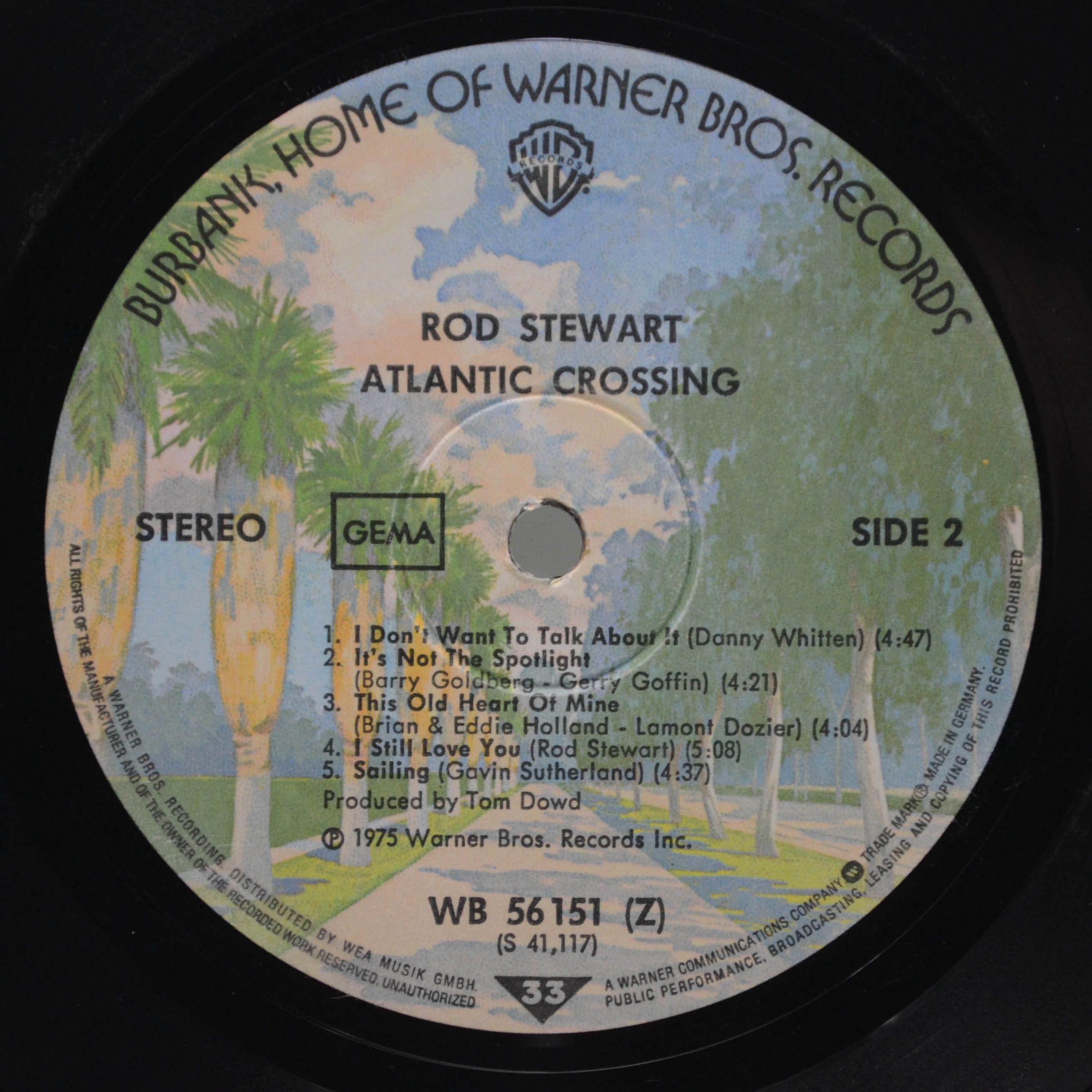Rod Stewart — Atlantic Crossing, 1975