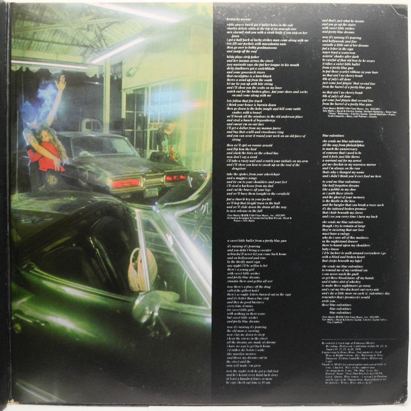 Tom Waits — Blue Valentine, 1978