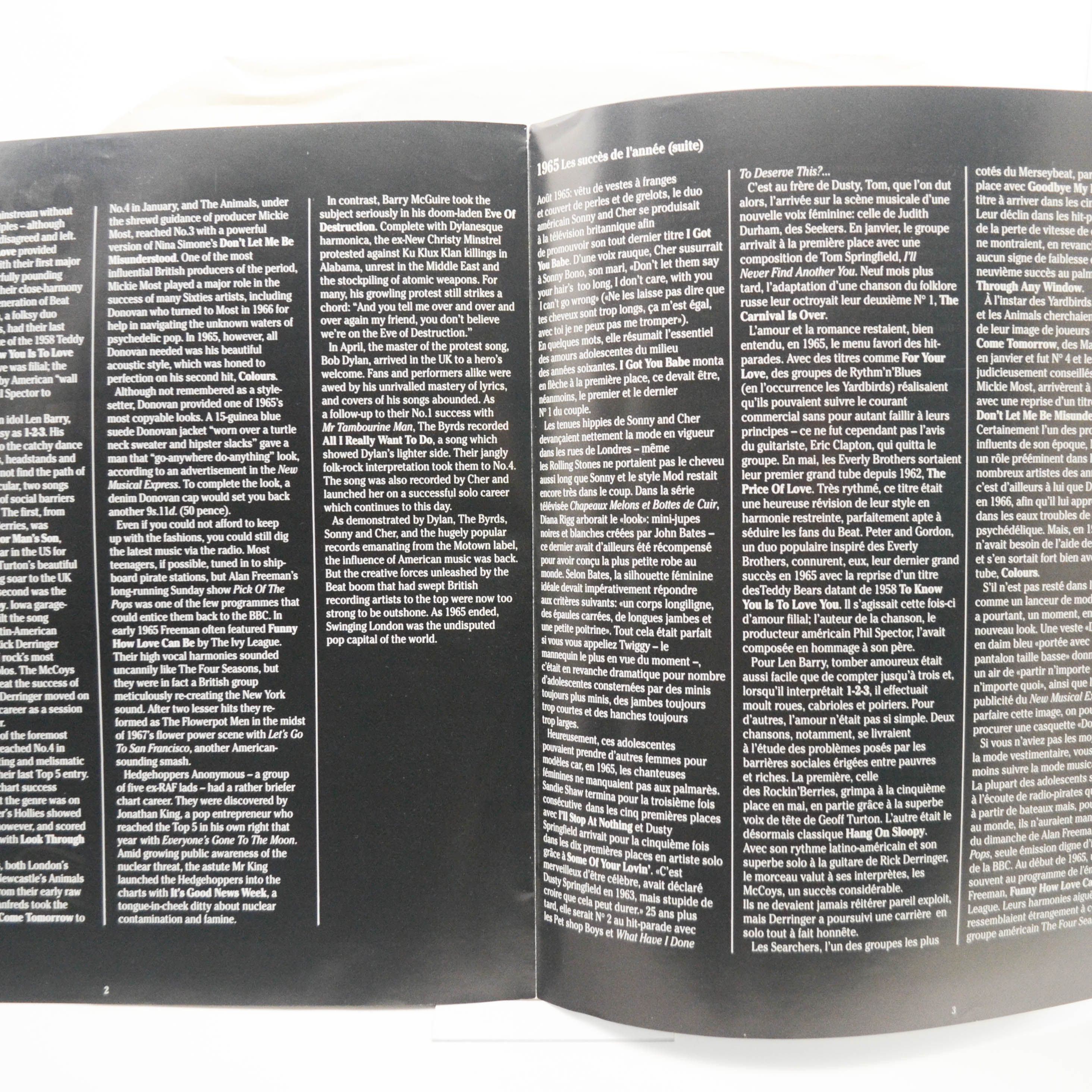 Various — The Spirit Of The 60s: 1965 (2LP), 1990