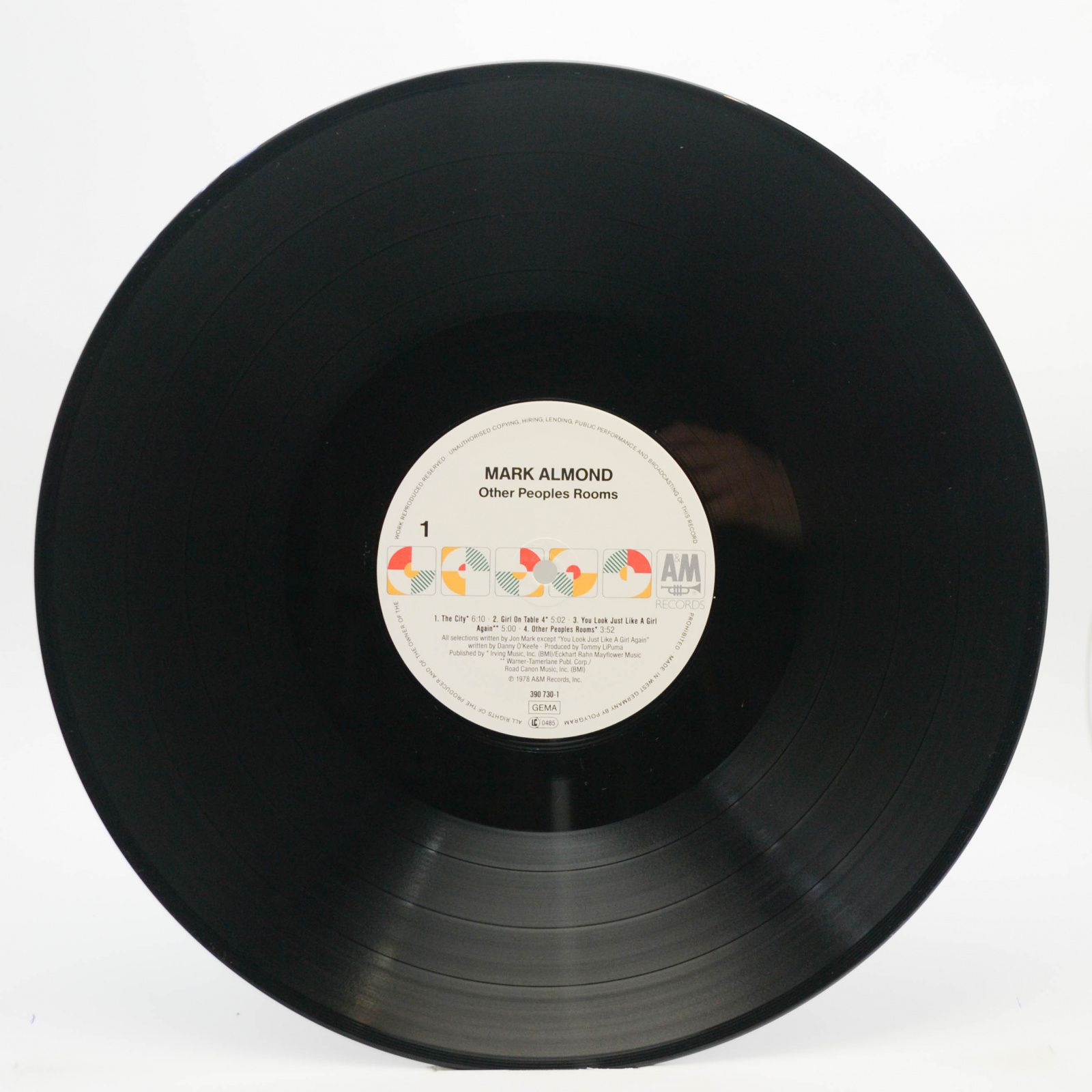 Mark Almond — Other Peoples Rooms, 1978