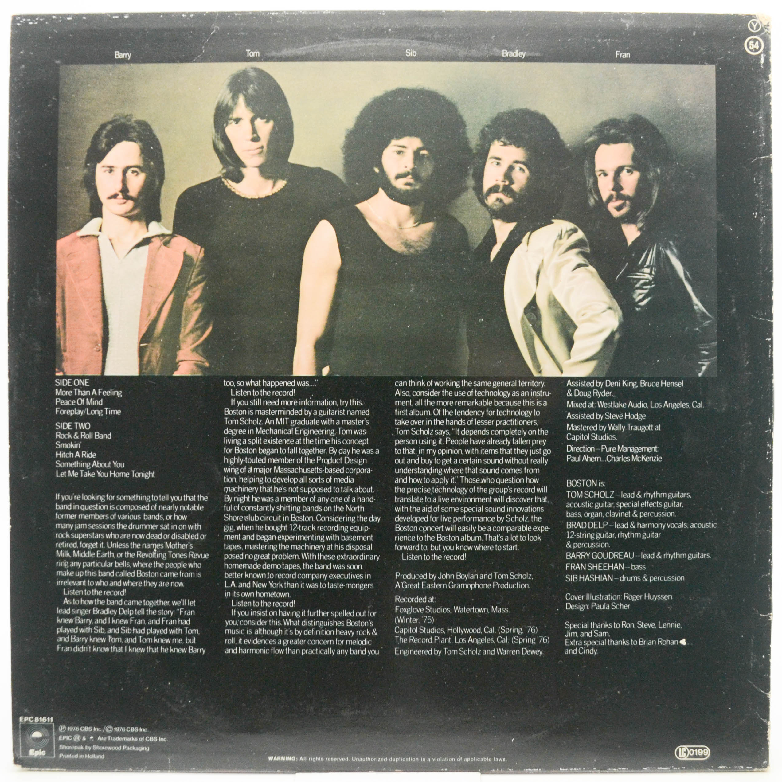 Boston — Boston, 1976