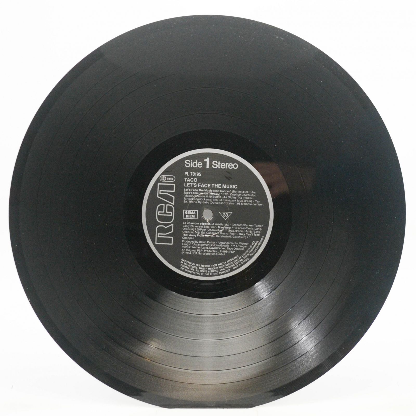 Taco — Let's Face The Music, 1984